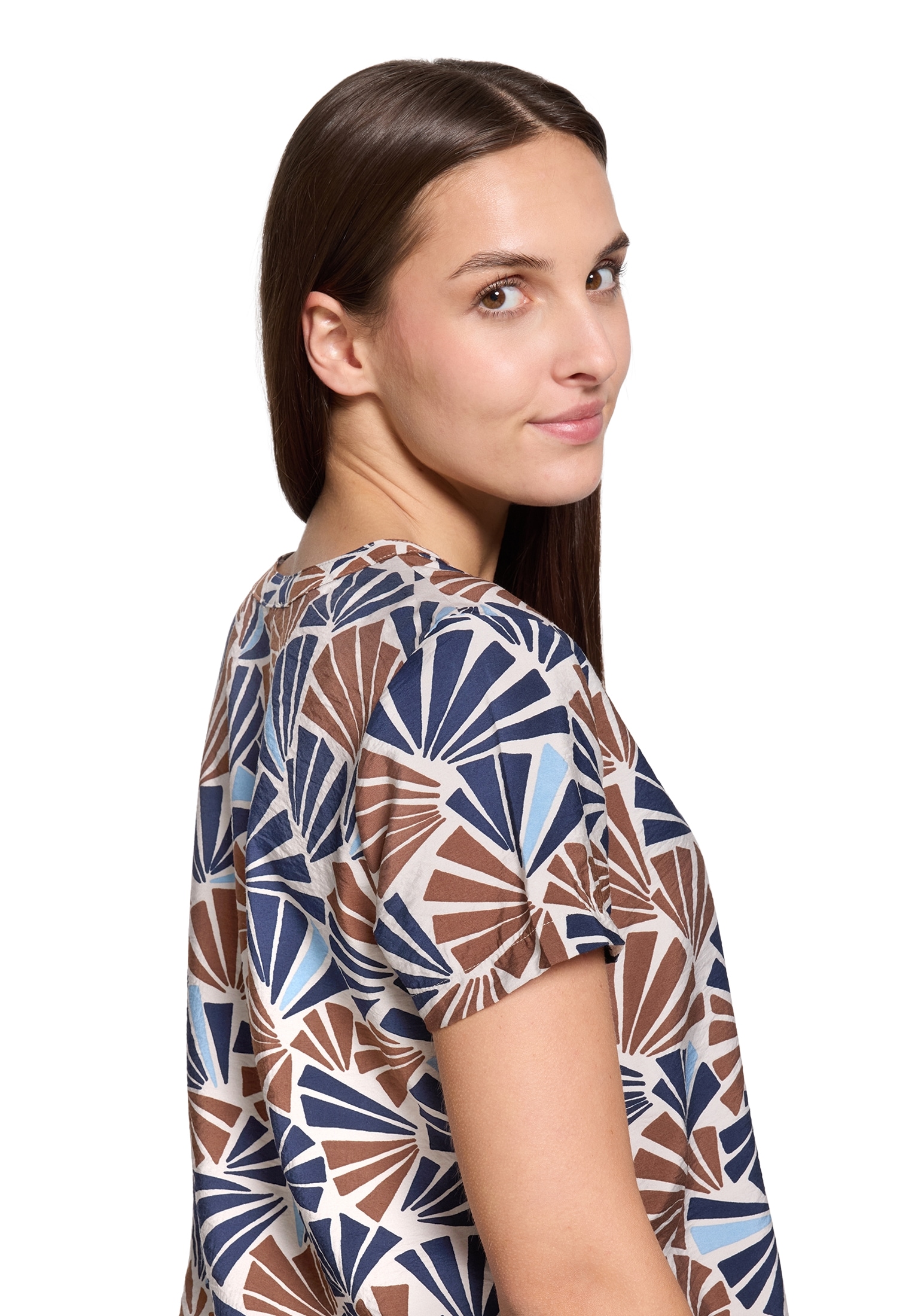 Betty&Co Schlupfbluse »Damen kurzarm«