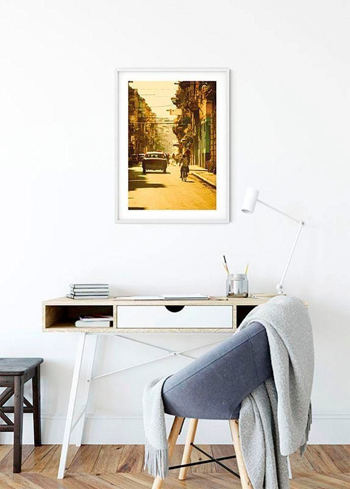 Komar Bild »Cuba Streets«, Städte, (1 St.), Wandbild zur Dekoration - ohne Rahmen