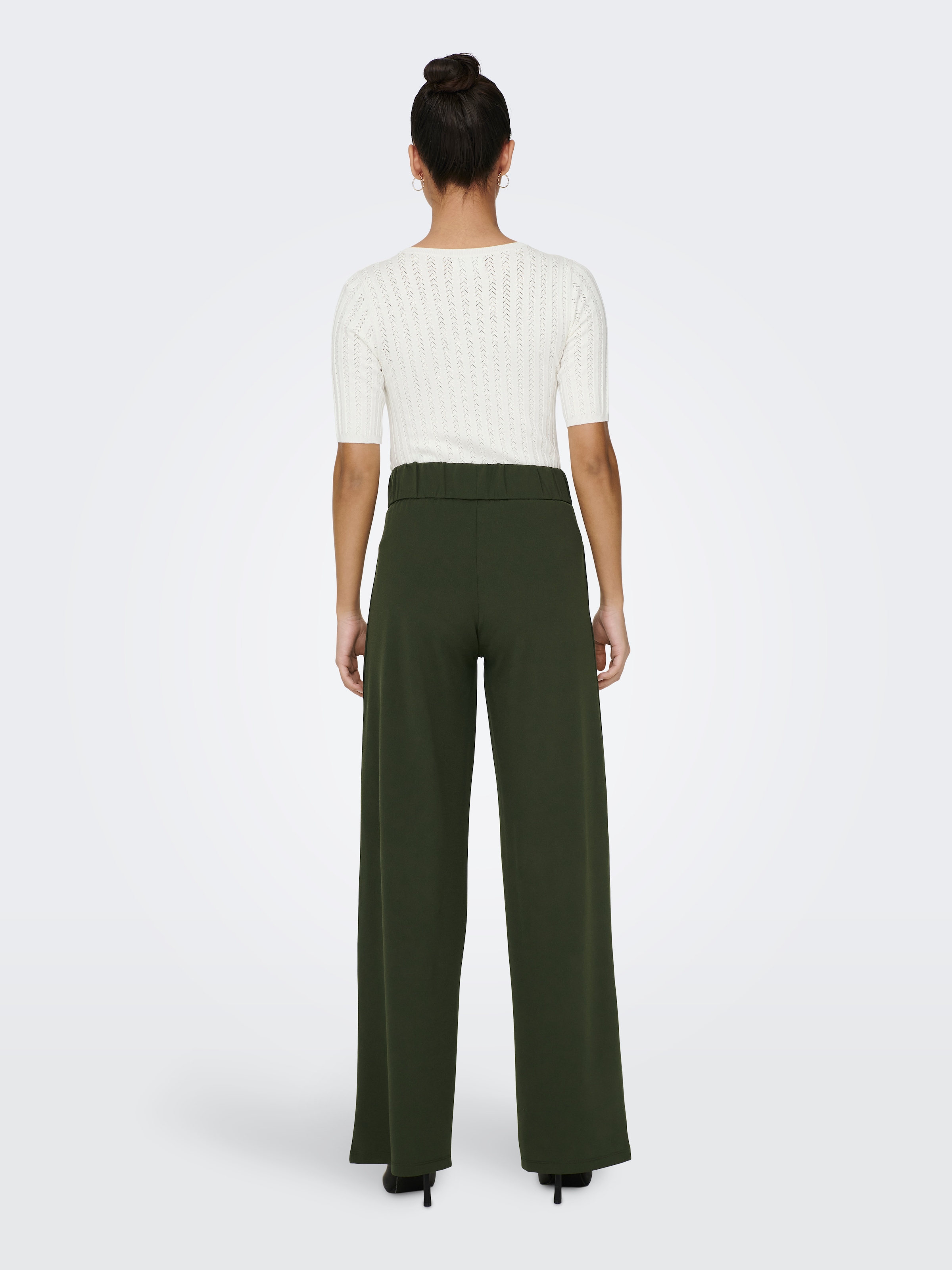 JDY Schlupfhose »JDYLOUISVILLE CATIA WIDE PANT JRS NOOS«, Sommerhose, hinten mit elastischem Bündchen