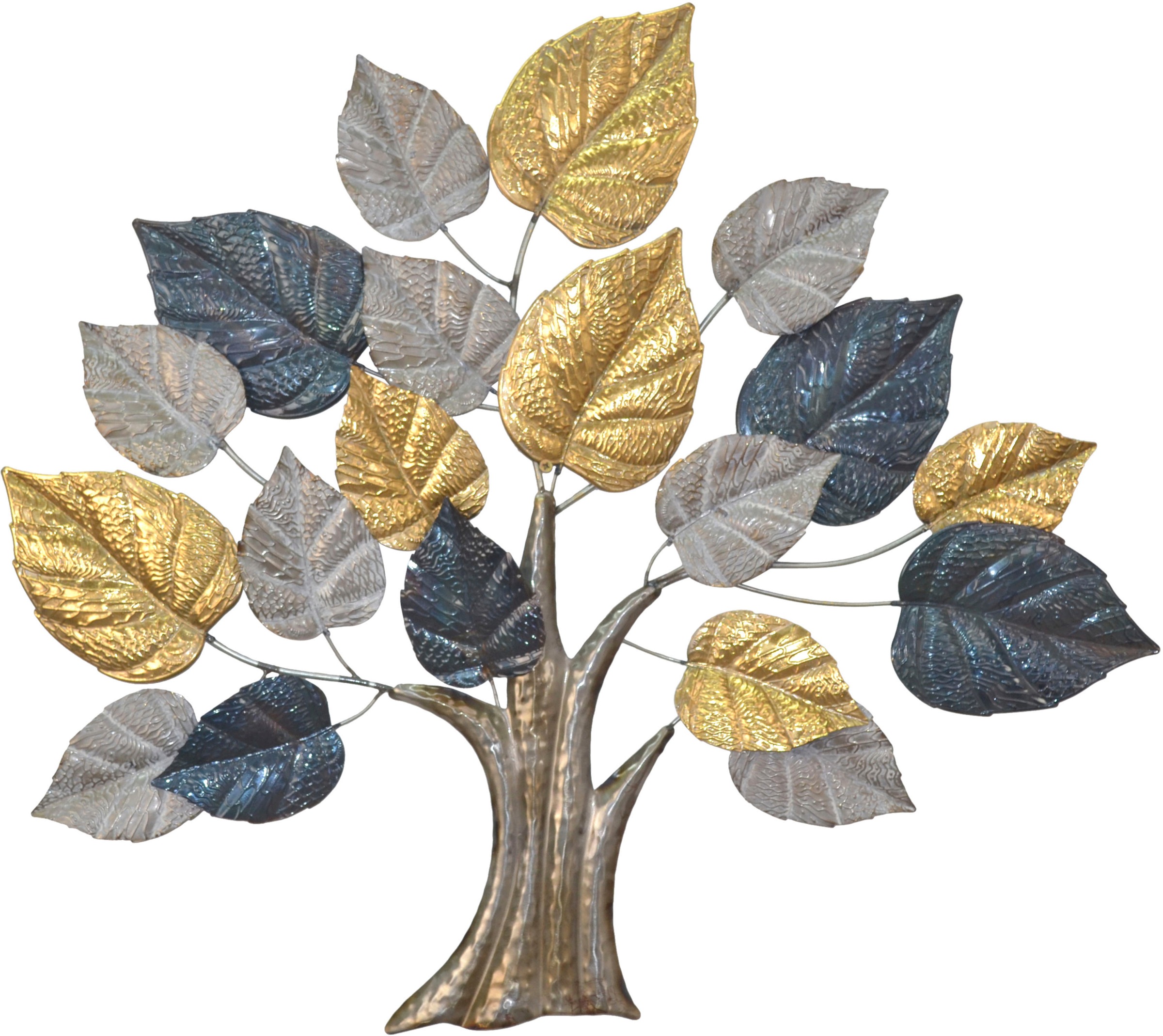 HOFMANN LIVING AND MORE Wanddekoobjekt "Wanddekoration" Baum aus Metall günstig online kaufen