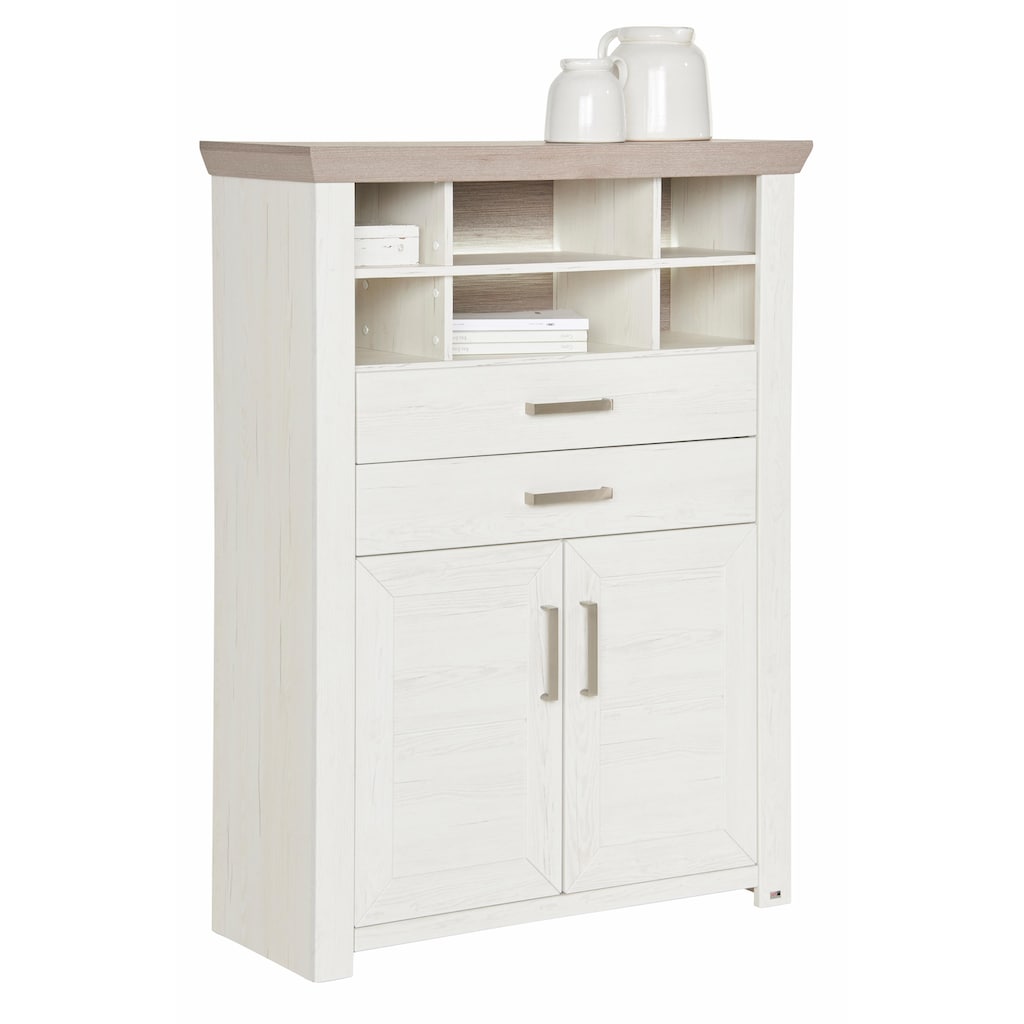 set one by Musterring Highboard »york«, Typ 16, Breite 105 cm