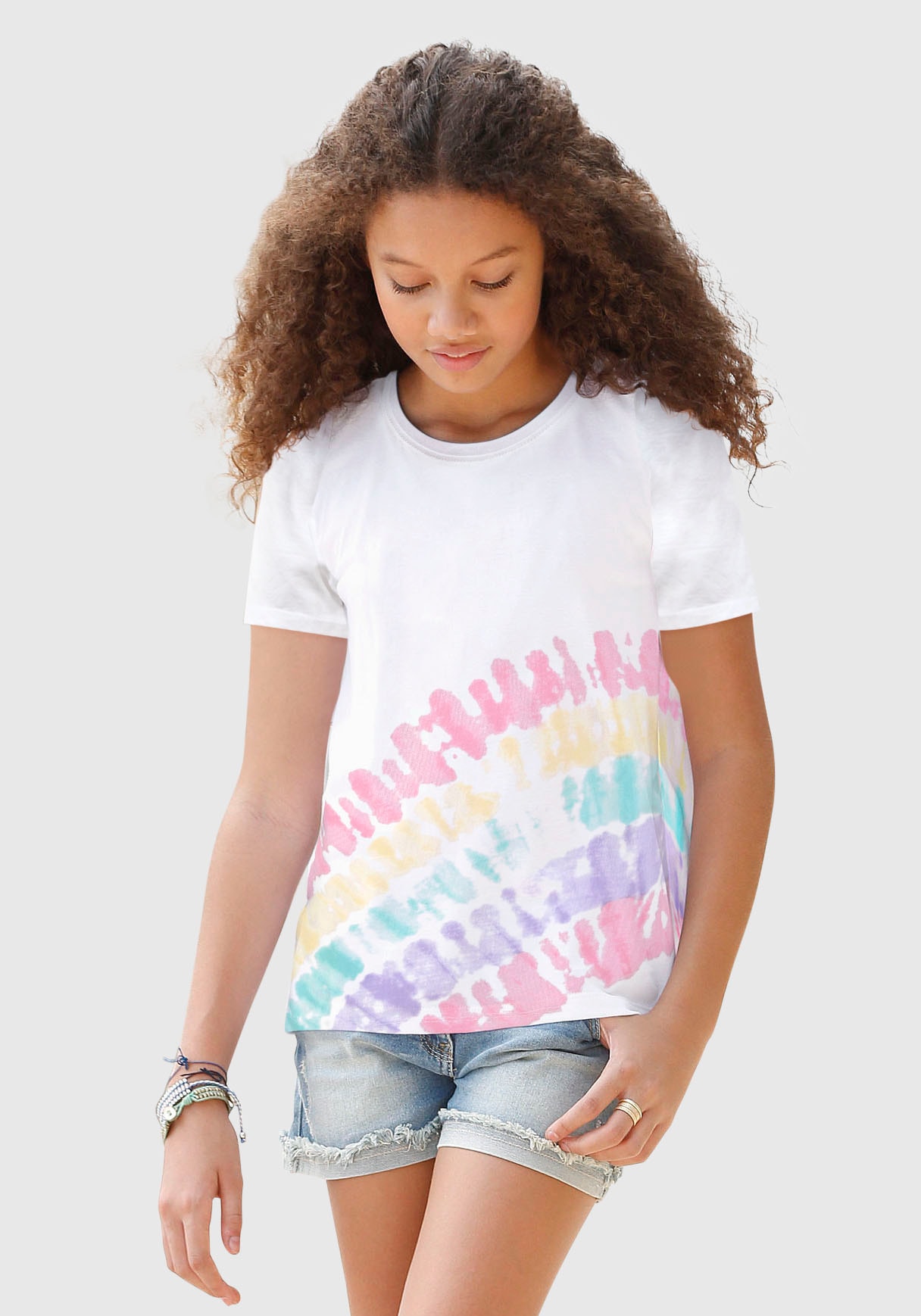 T-Shirt, Form taillierter leicht KIDSWORLD in BAUR |