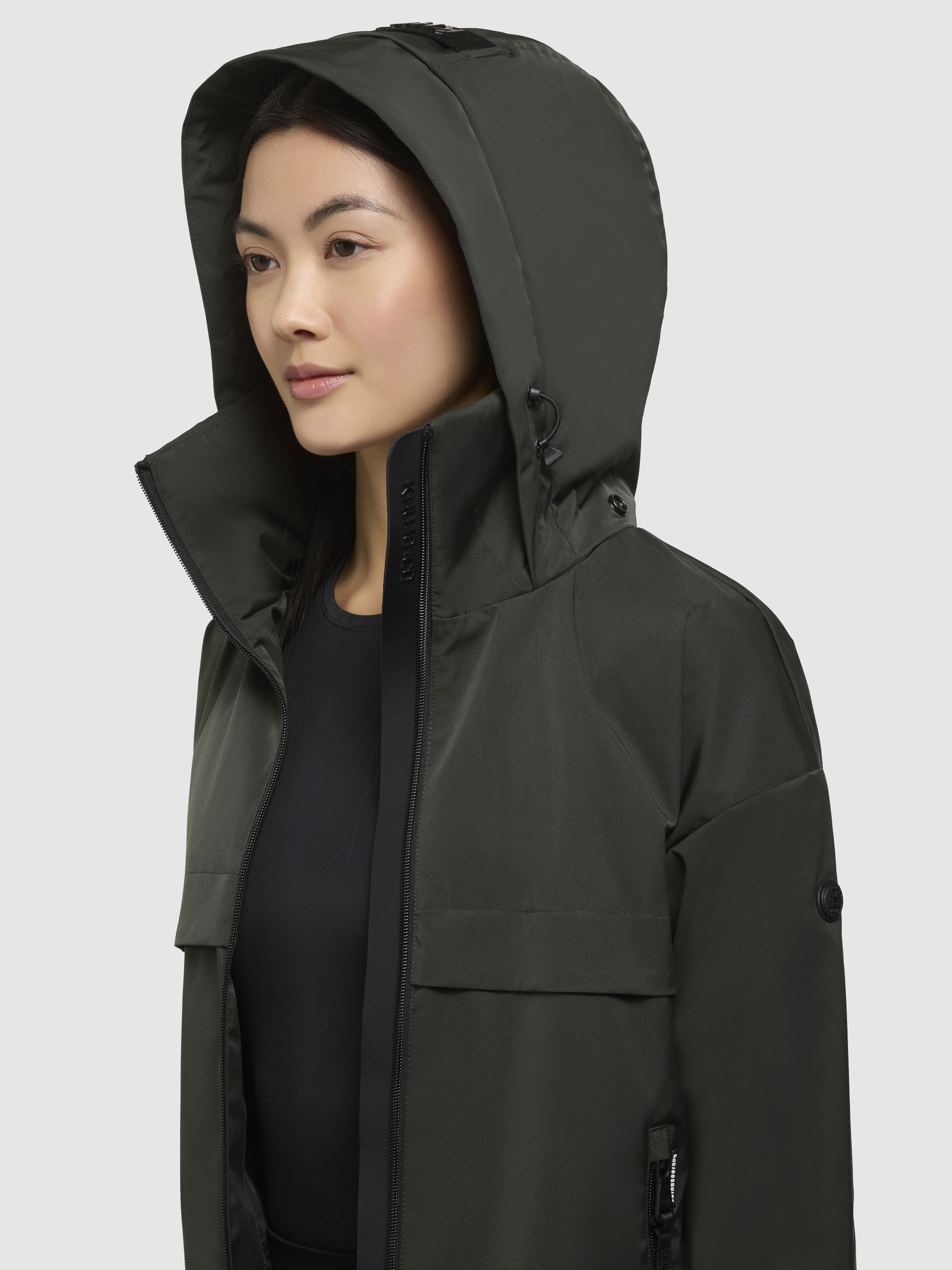 khujo Anorak »RAIBE«, mit Kapuze