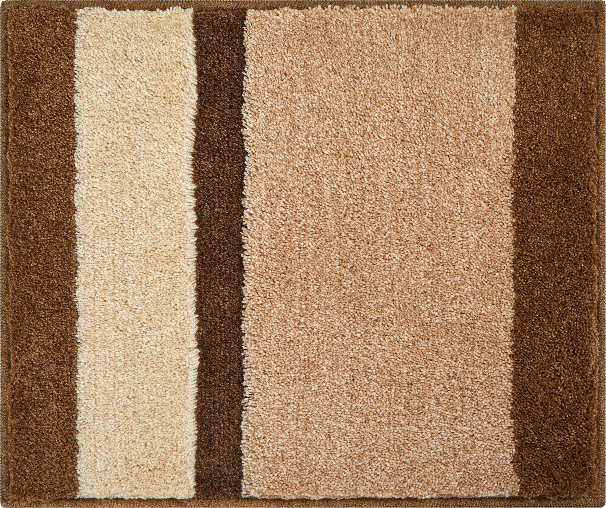 Grund Badematte »Room«, rutschhemmend beschichtet, fußbodenheizungsgeeignet, besonders dichter Flor, Badematte mit Streifen