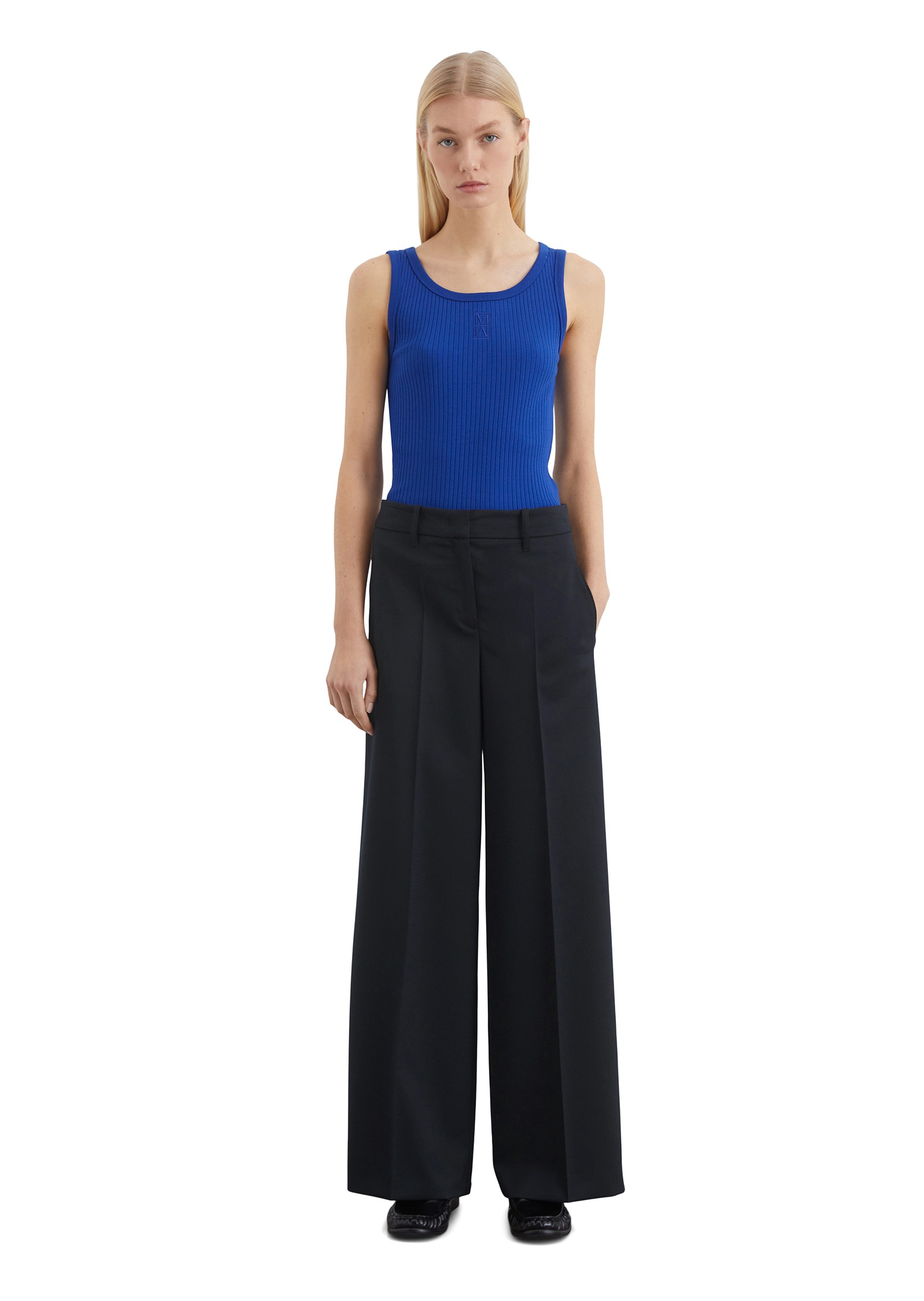 Marc O'Polo Chinohose »aus Polyester-Schurwolle-Mix«