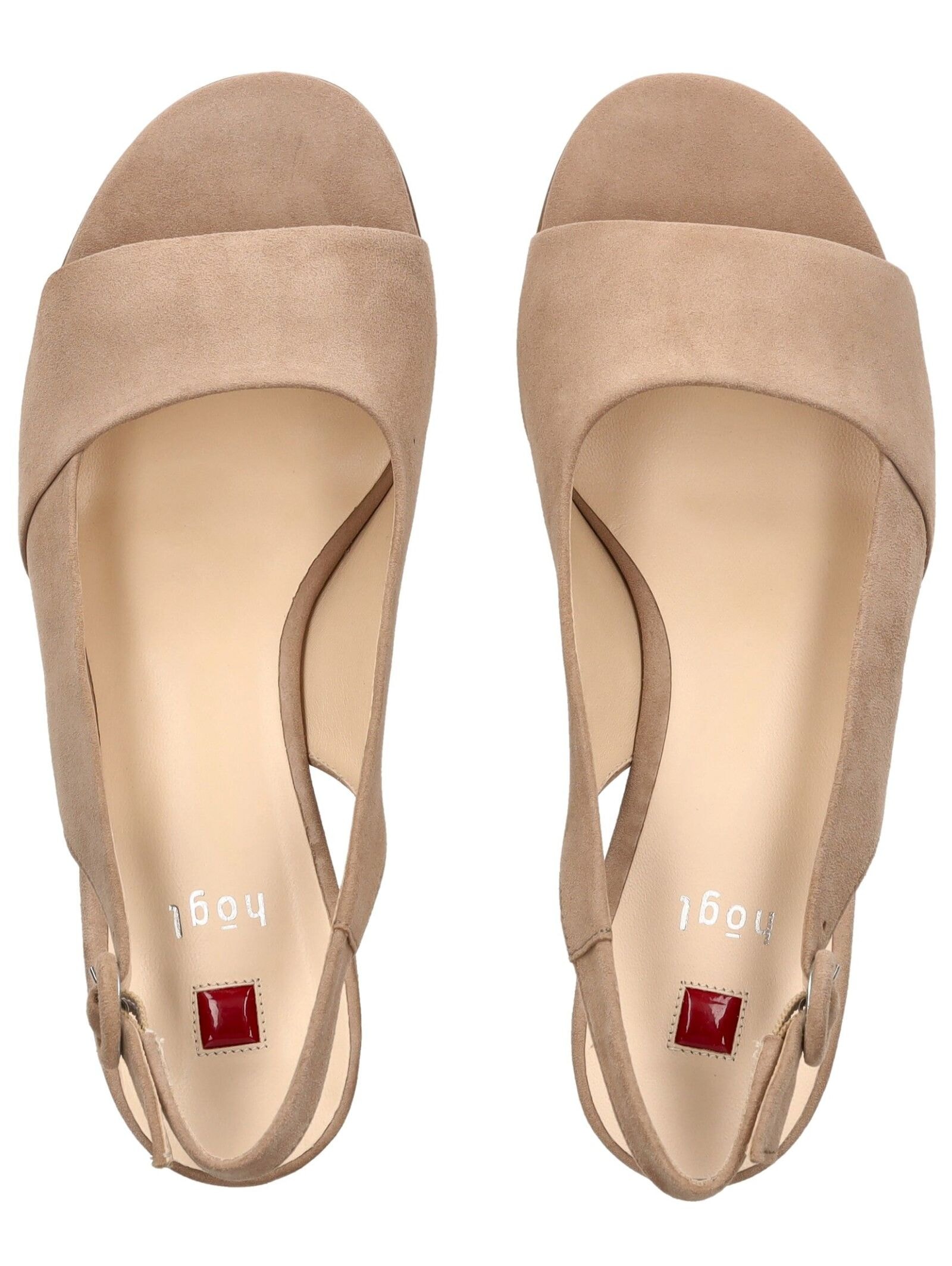 Högl Riemchensandale »Högl Sandalen Veloursleder«