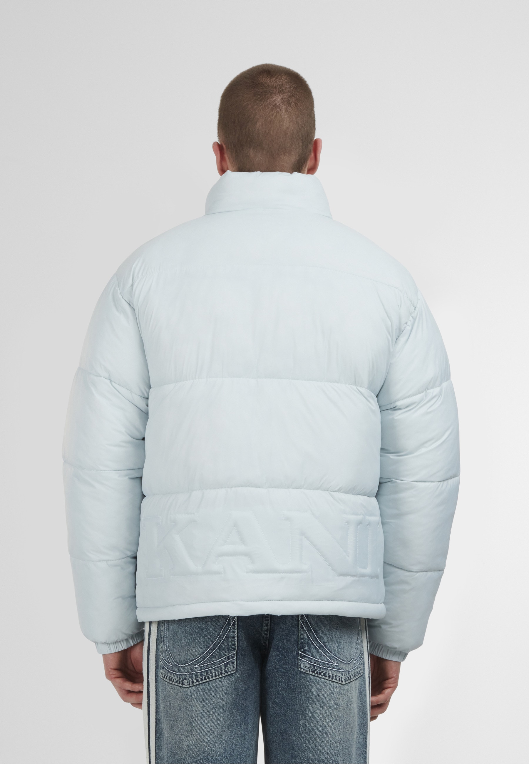 Karl Kani Winterjacke »Karl Kani Small Signature Embossed Logo Puffer Jacket« 1 Stk. tlg. ohne Kapuze