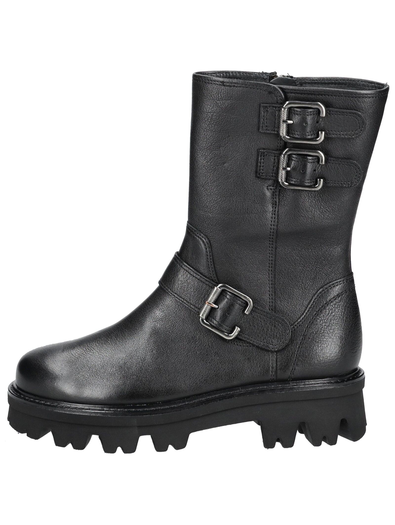 Paul Green Bikerboots "Paul Green Stiefelette Glattleder" günstig online kaufen