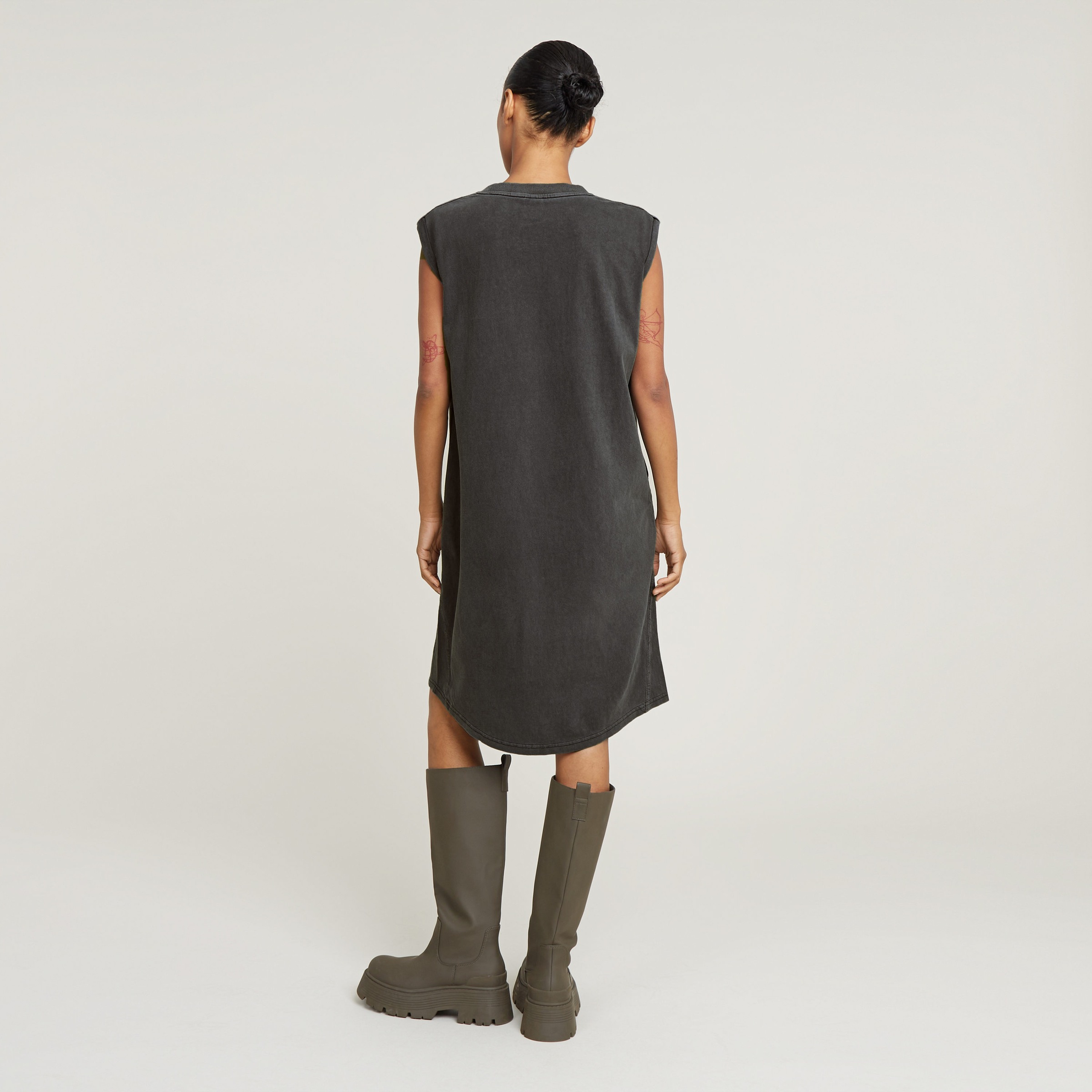 G-STAR Sommerkleid "Seam Detail Overdyed Loose Dress", ohne Ärmel günstig online kaufen