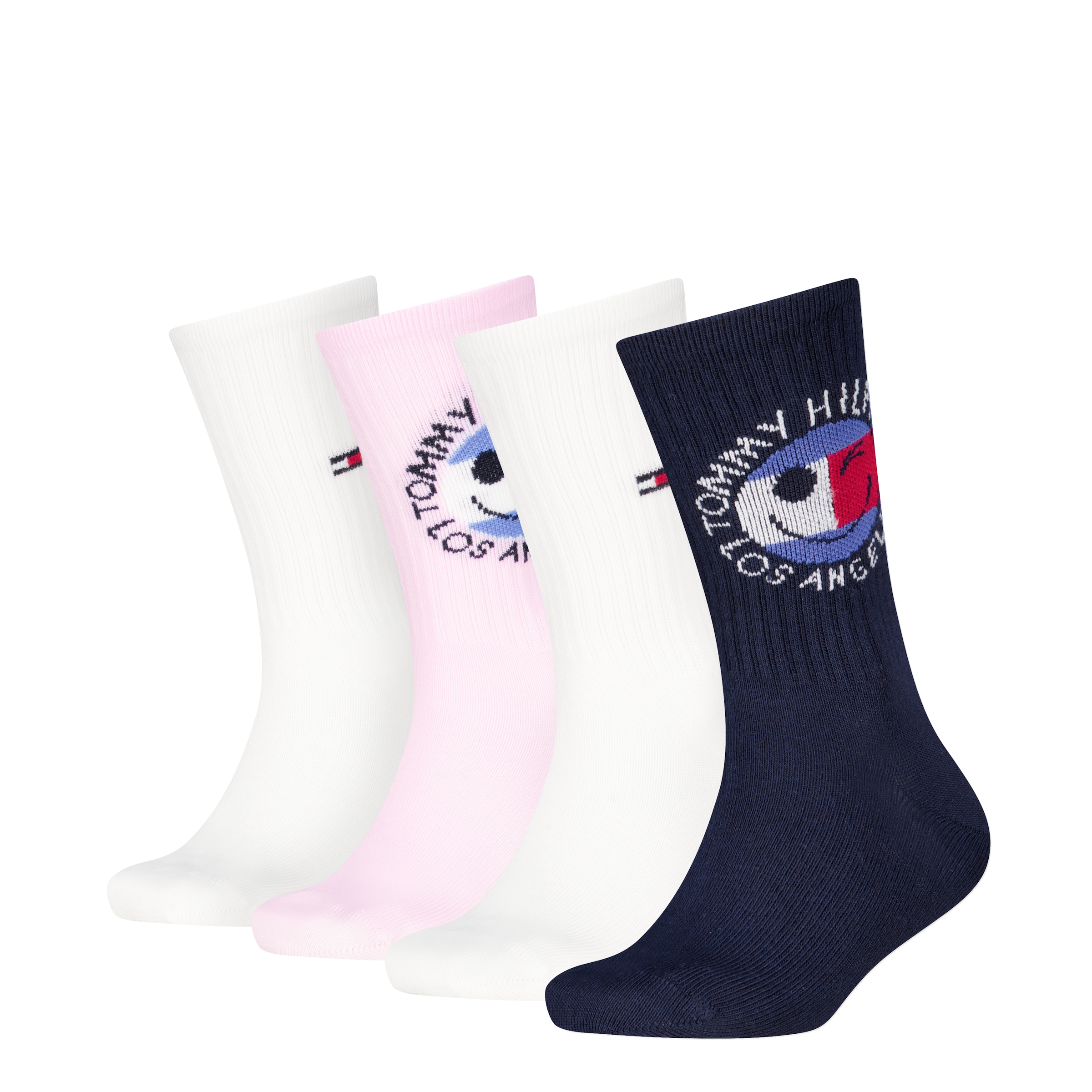 Tommy Hilfiger Socken "TH KIDS SOCK 4P SPORT TOMMY SMILEY ECOM"