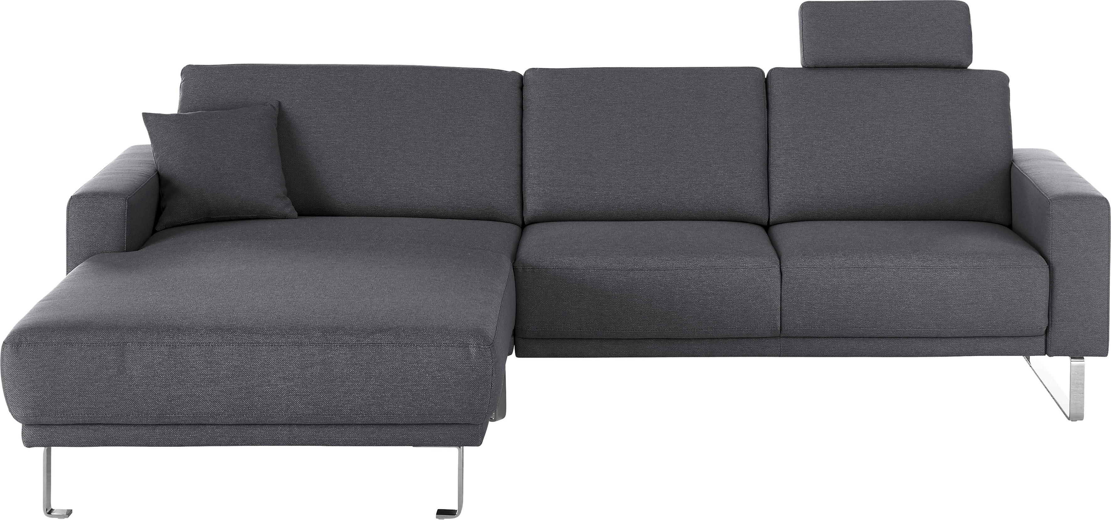 Home affaire Ecksofa "Apiro bequem & edel, Breite 278cm, Komfortsitzhöhe, L-Form"