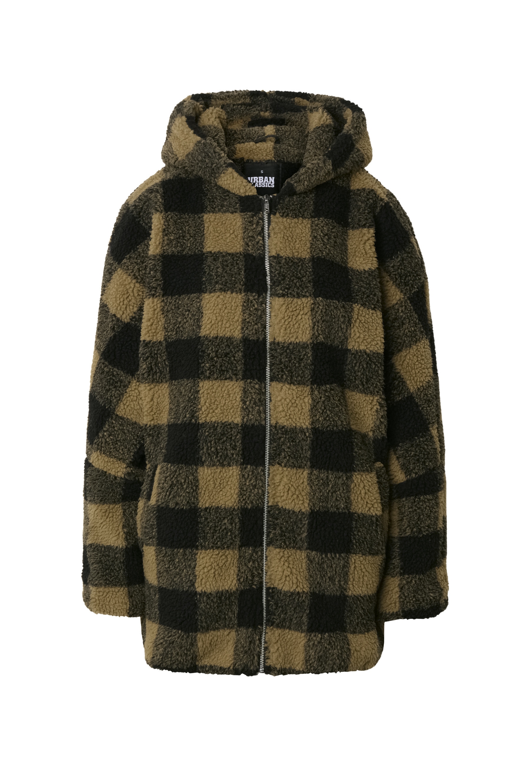 URBAN CLASSICS Winterjacke "Urban Classics Damen Ladies Hooded Oversized Ch günstig online kaufen