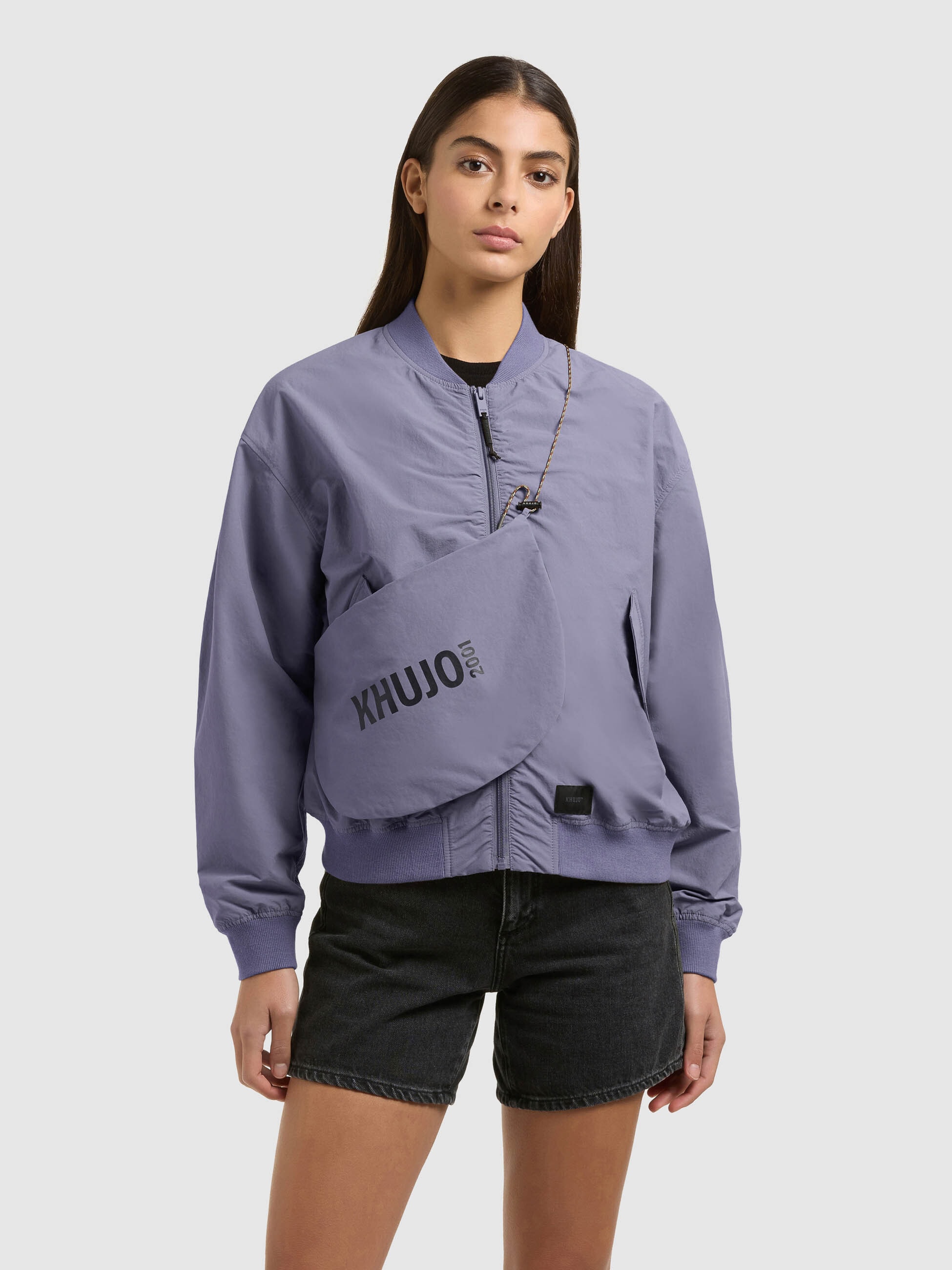 khujo Blouson »FACEE WITH BAG« ohne Kapuze