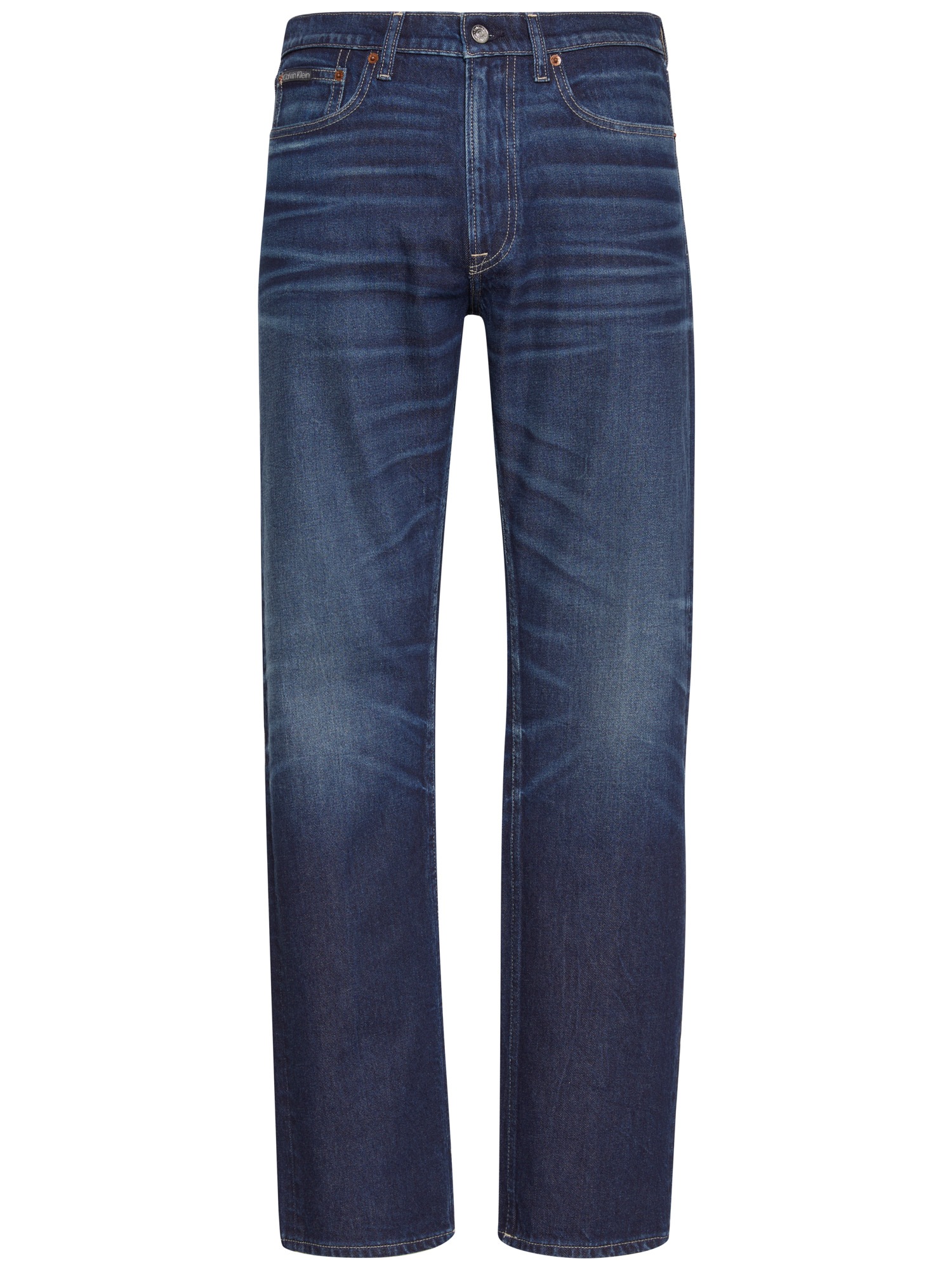 Calvin Klein Slim-fit-Jeans, used washed, Slim Straight Fit, Logopatch am B günstig online kaufen
