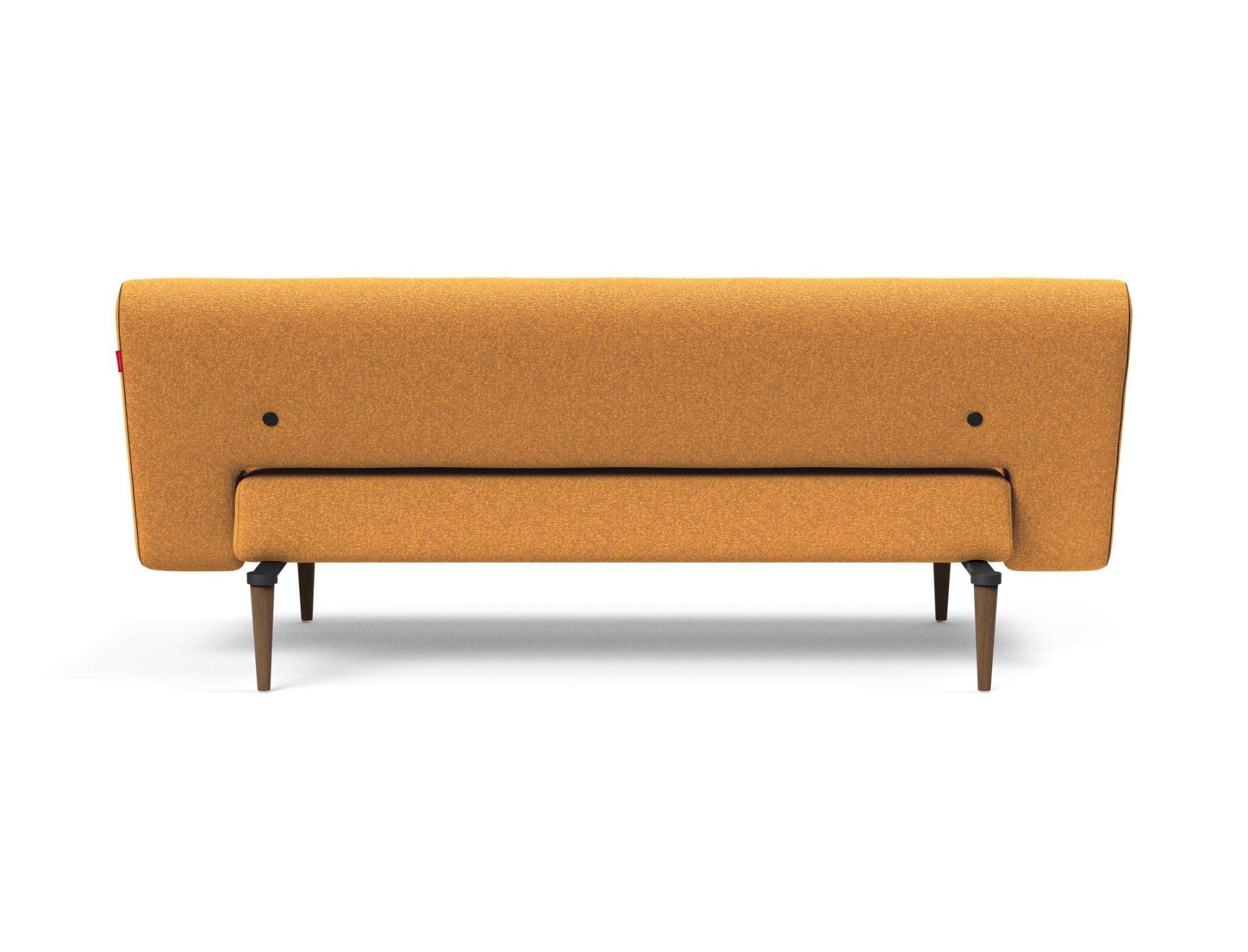 INNOVATION LIVING ™ Schlafsofa »Unfurl Bettsofa, super Strukturstoff, Gästebett, Breite 200cm« 3-stufig klappbar, Teddy Stoff, Braun, als Dauerschläfer geeignet