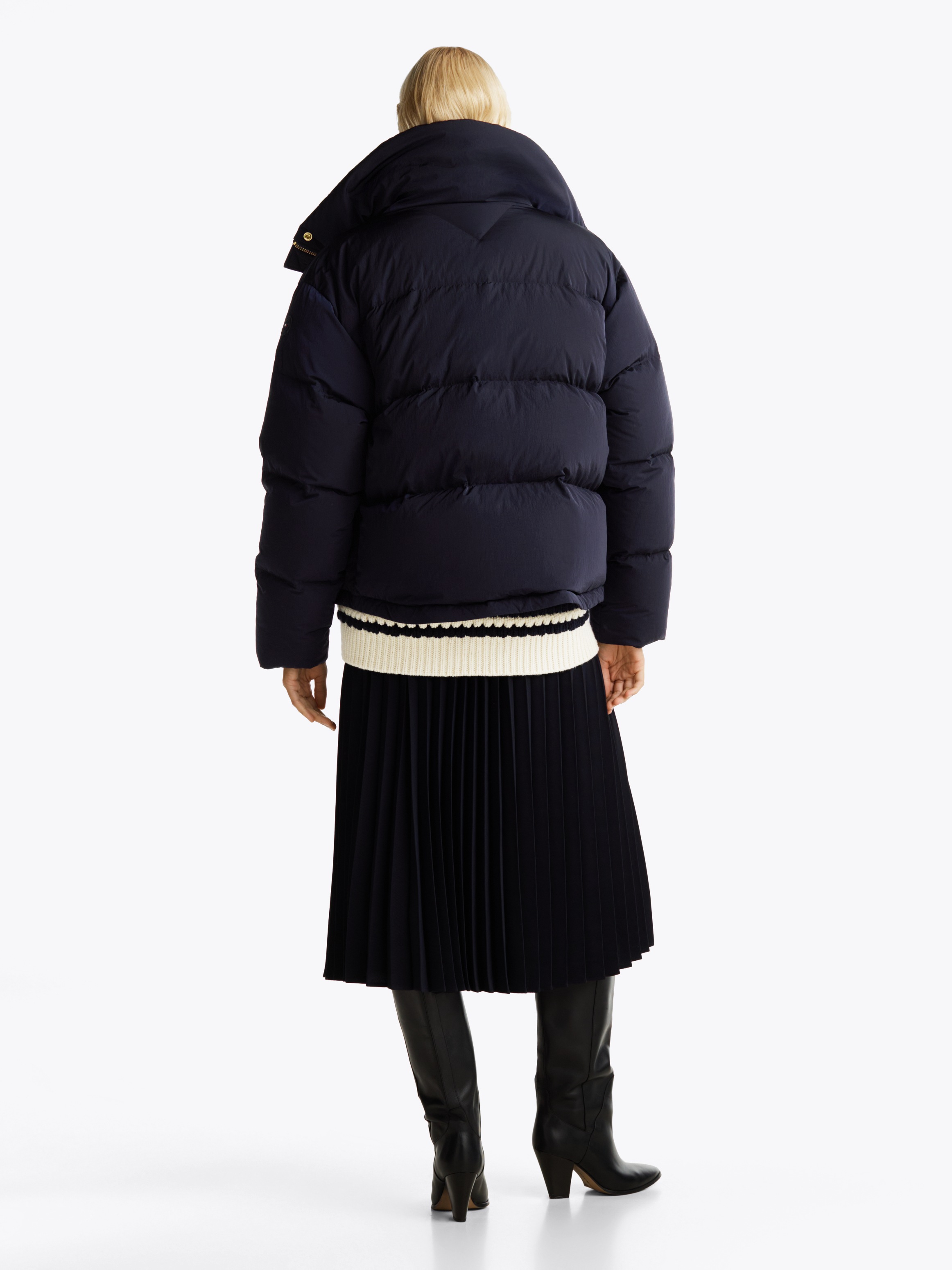 Tommy Hilfiger Steppjacke, mit Logorpägung