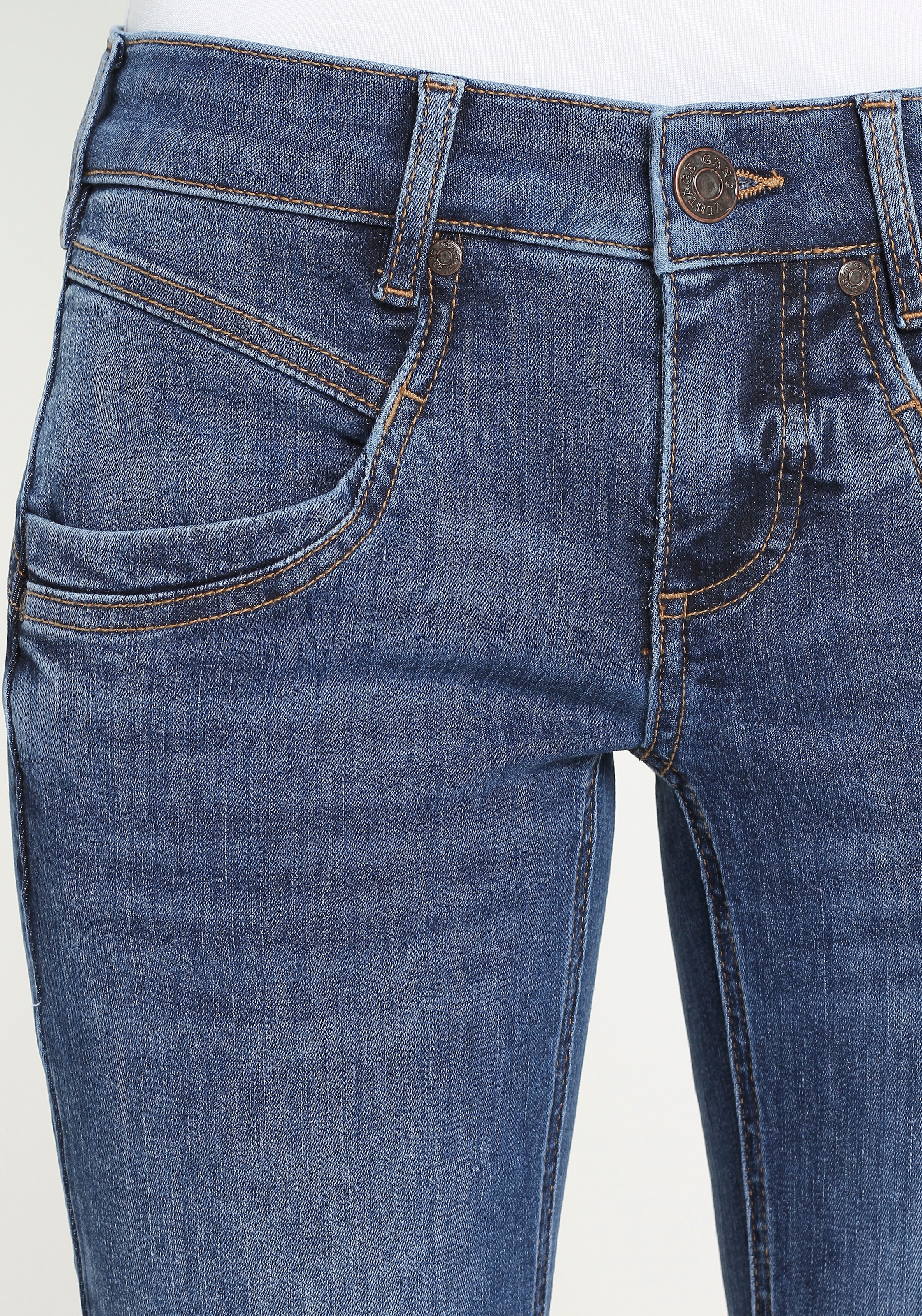 GANG Slim-fit-Jeans »94JOJO«, Bewegungsfreiheit mit großer Formstabilität