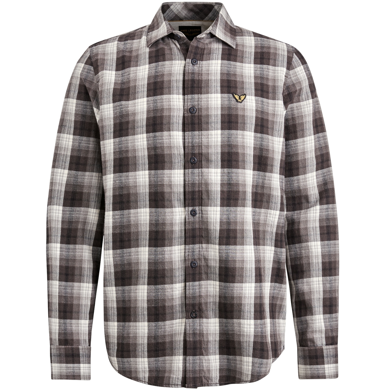 PME LEGEND Karohemd »Long Sleeve Shirt Twill Yarndyed Check«, mit Karomuster