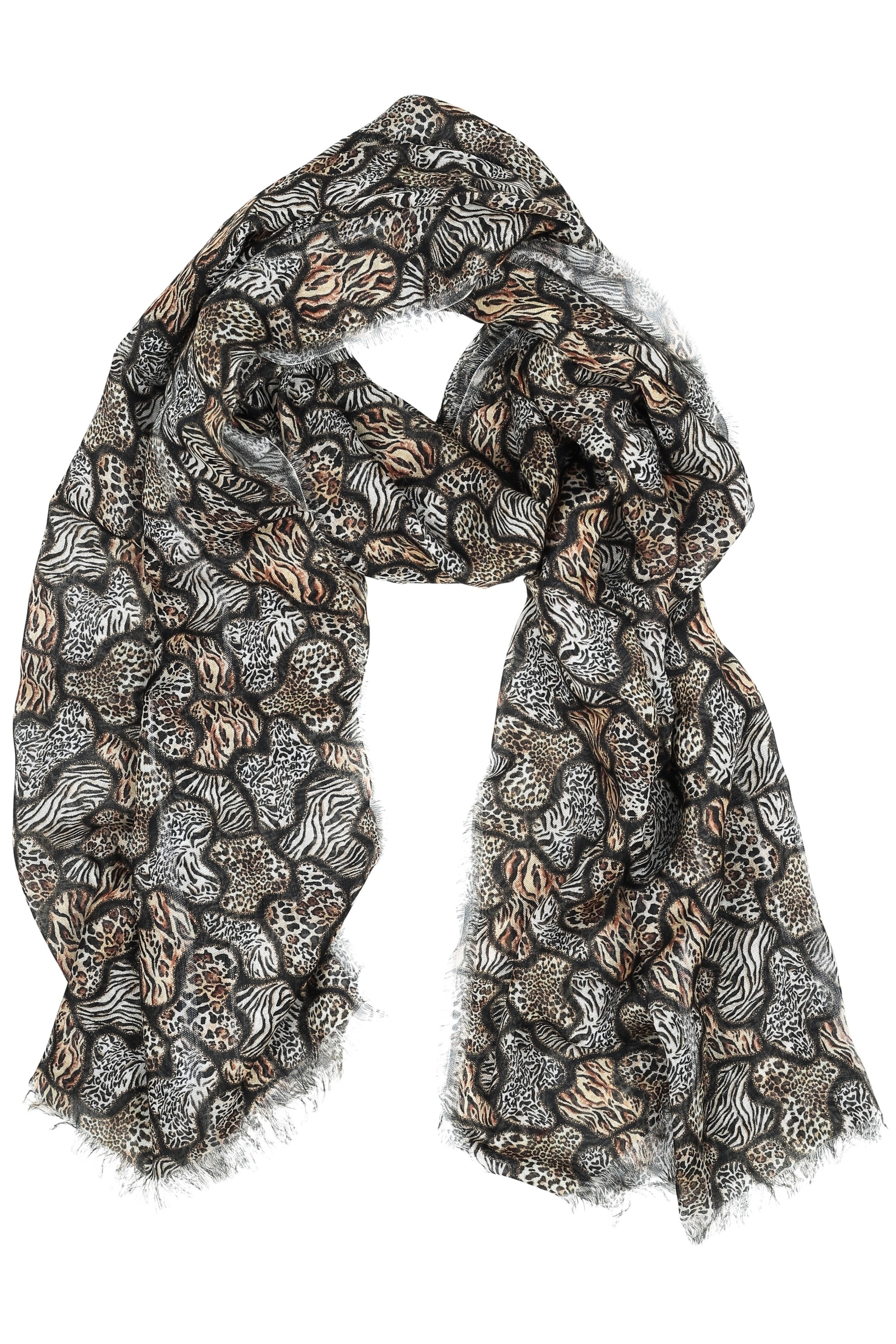 COLLEZIONE ALESSANDRO Modeschal "Wildegance" 1 Stk. tlg. mit Animal Druck, günstig online kaufen
