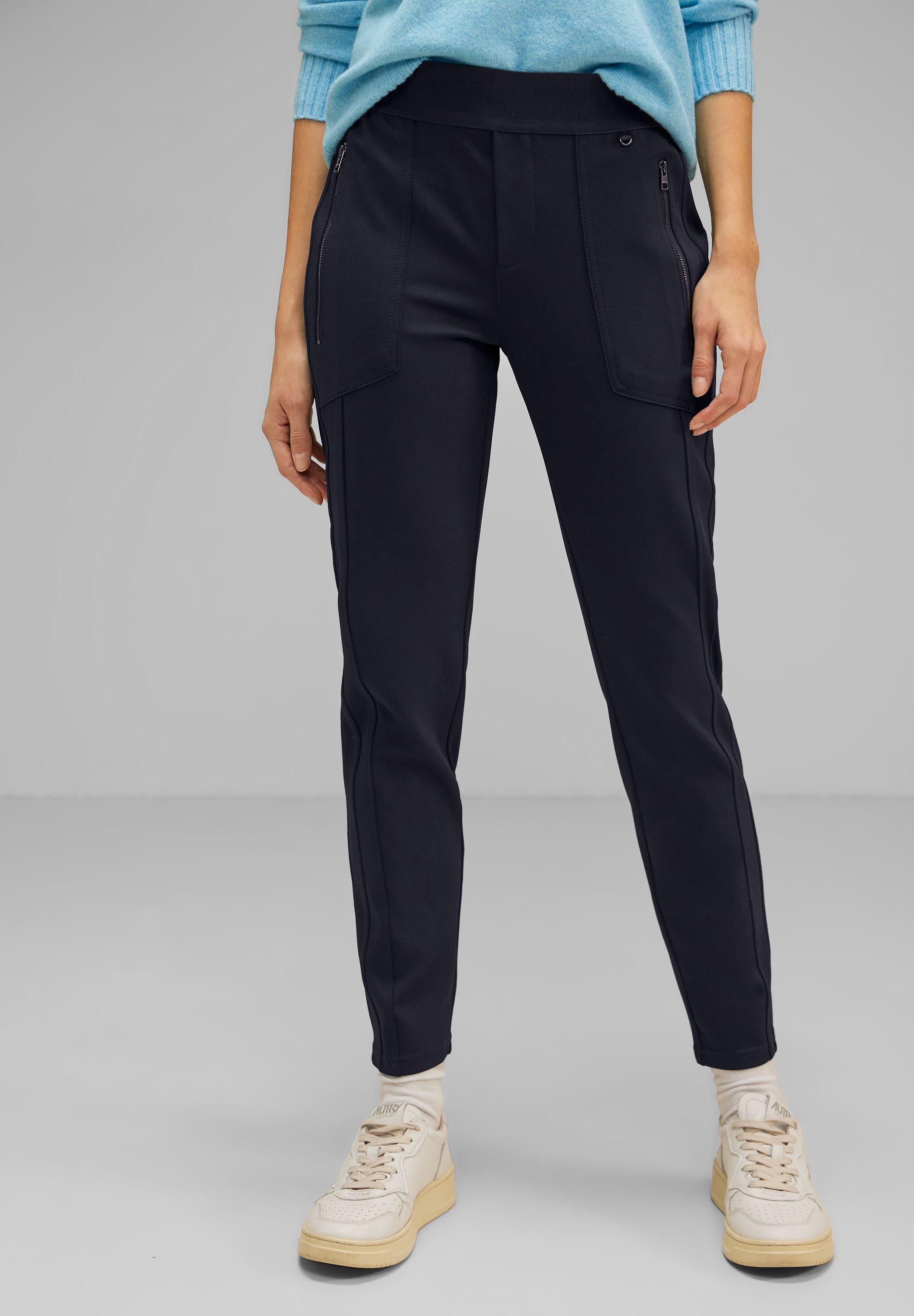 STREET ONE Jogger Pants, Middle Waist