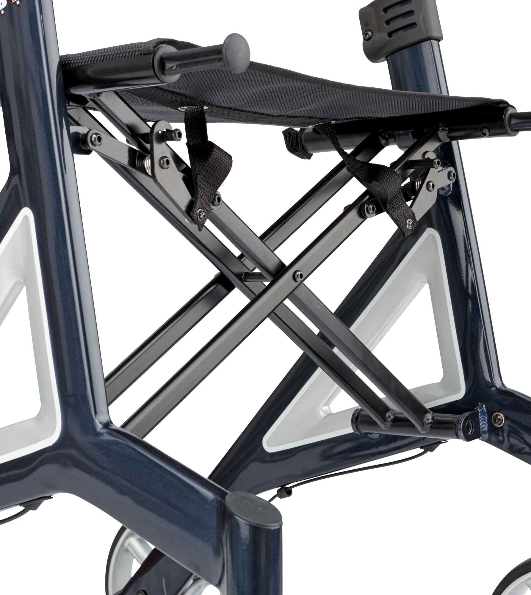 Bischoff & Bischoff Rollator »Alevo Alu Rollator«, faltbar - für drinnen und draußen, mit stabilem Sitz, Sitzhöhe 51 cm