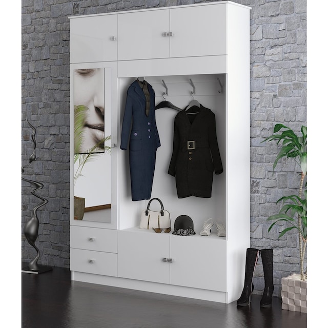 borchardt Möbel Garderobenschrank »Kompakta«, Höhe 202 cm bestellen | BAUR