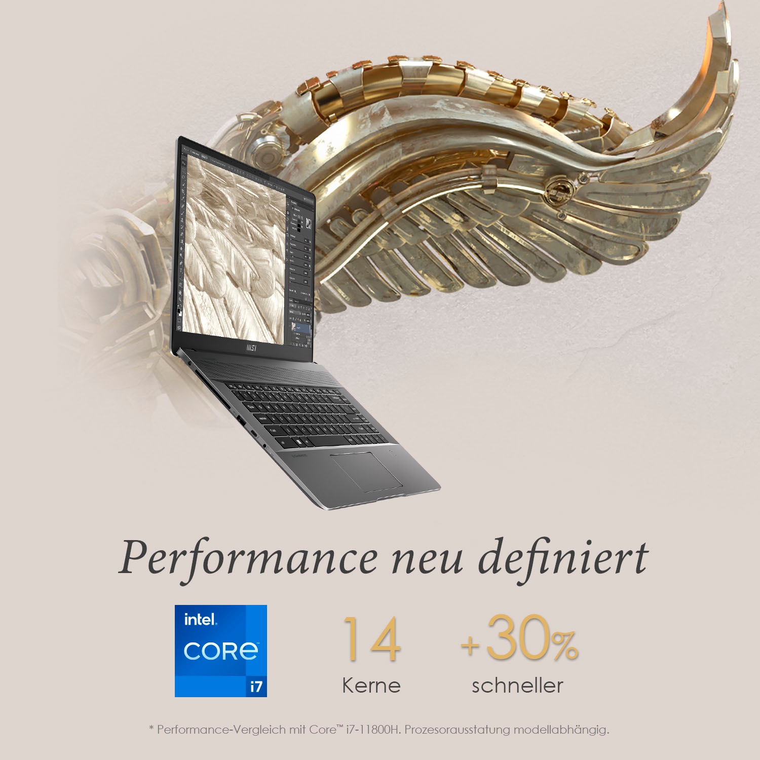 MSI Notebook »Creator Z16 A12UET-033«, 40,6 cm, / 16 Zoll, Intel, Core i7, GeForce RTX 3060, 1000 GB SSD
