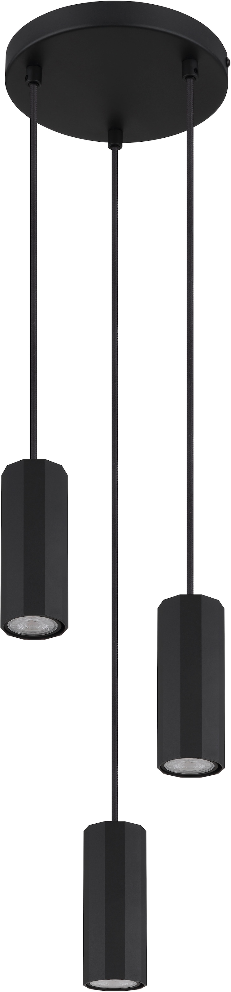 GLOBO LIGHTING Hängeleuchte »JAMES«, Leuchtmittel GU10 | ohne Leuchtmittel, Hängelampe/Pendelleuchte/Esszimmer/Wohnzimmer/Esstisch