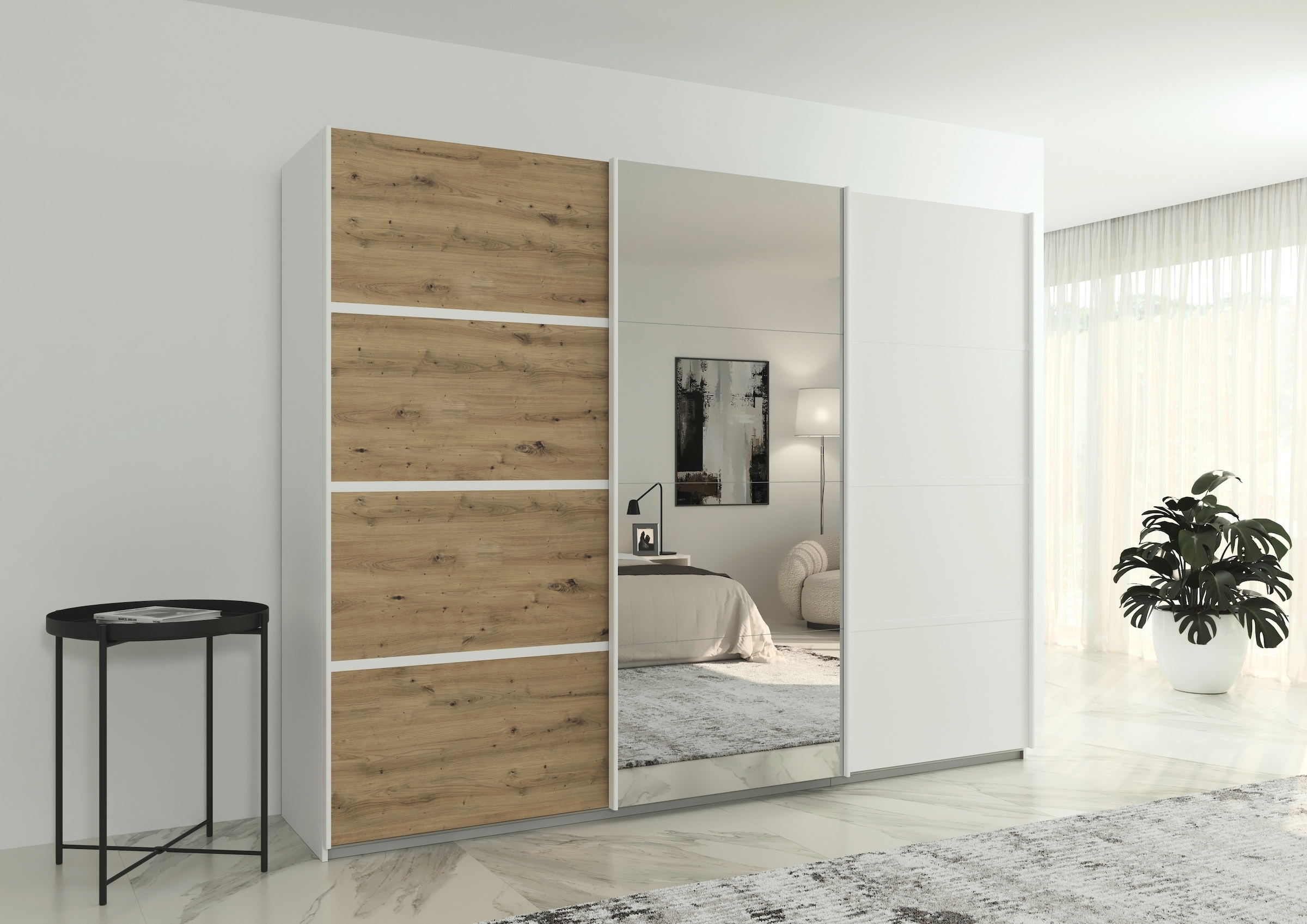 rauch Kleiderschrank "Schwebetürenschrank Garderobe Schrank TOP ANGEBOT Avo günstig online kaufen