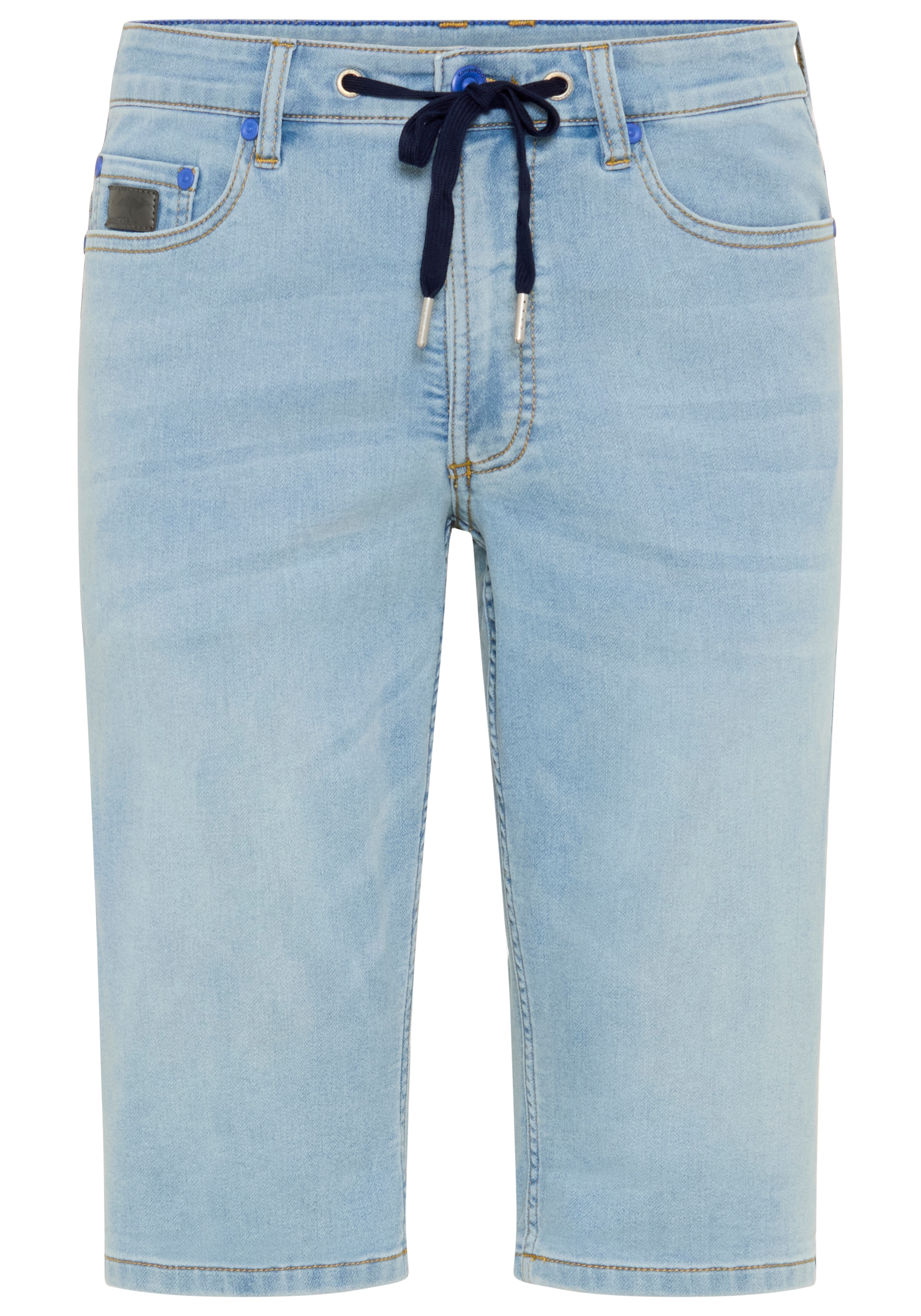 KangaROOS Jogg-Jeansbermudas Regular Fit, gerade geschnittenes Bein