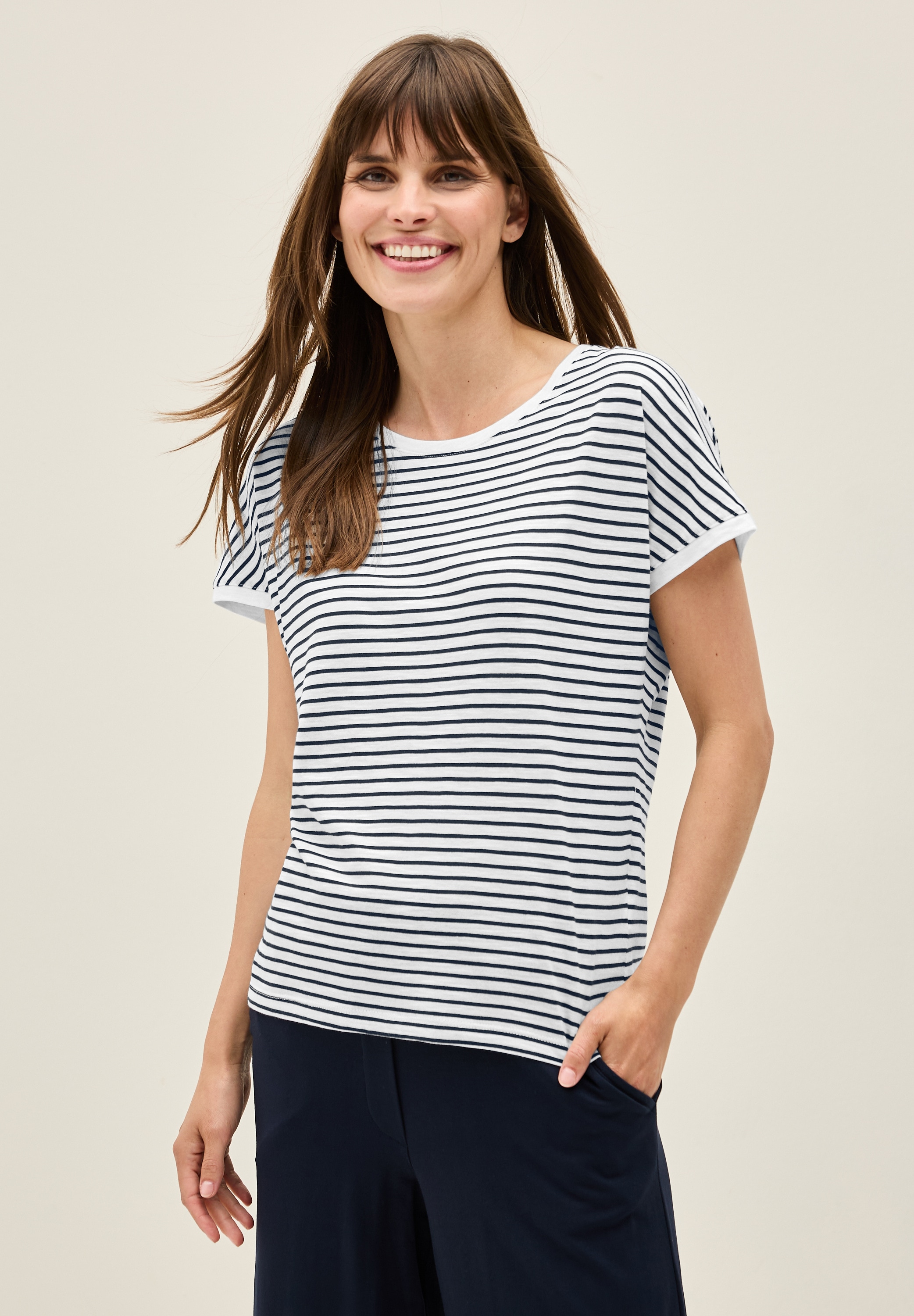 Cecil T-Shirt, im Streifendesign günstig online kaufen