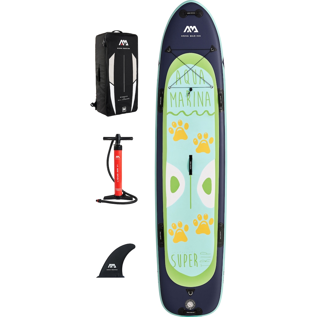 Aqua Marina SUP-Board »Super Trip BT-21ST01«, (Set, mit Pumpe und Transportrucksack)