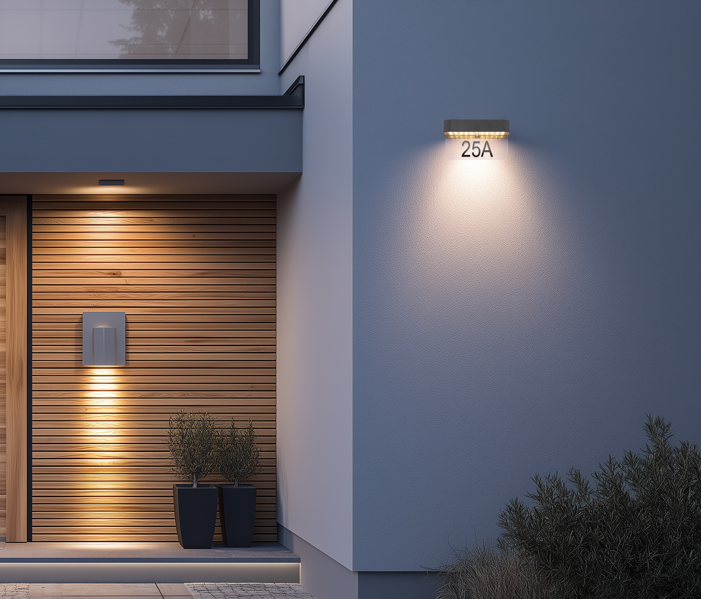 GLOBO LIGHTING LED Solarleuchte »SOLARLEUCHTE KUNSTSTOFF GRAU, 1XLED-Modul« LED-Modul 1 Stk. Warmweiß Solarleuchte grau matt mit Sensor, IP54, 3 Leuchtstufen, Akku