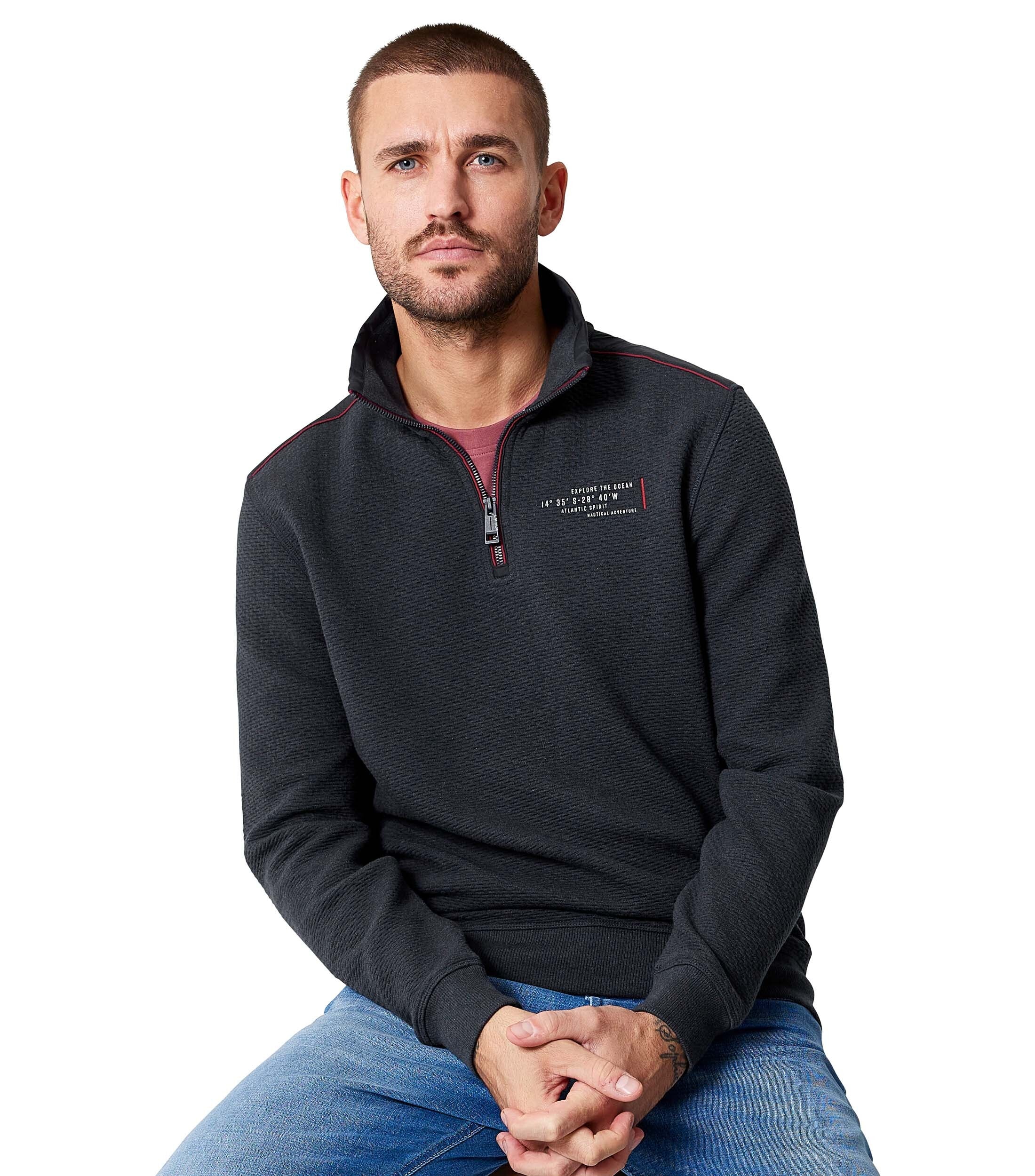 CASAMODA Sweatshirt "CASAMODA Sweattroyer uni" günstig online kaufen