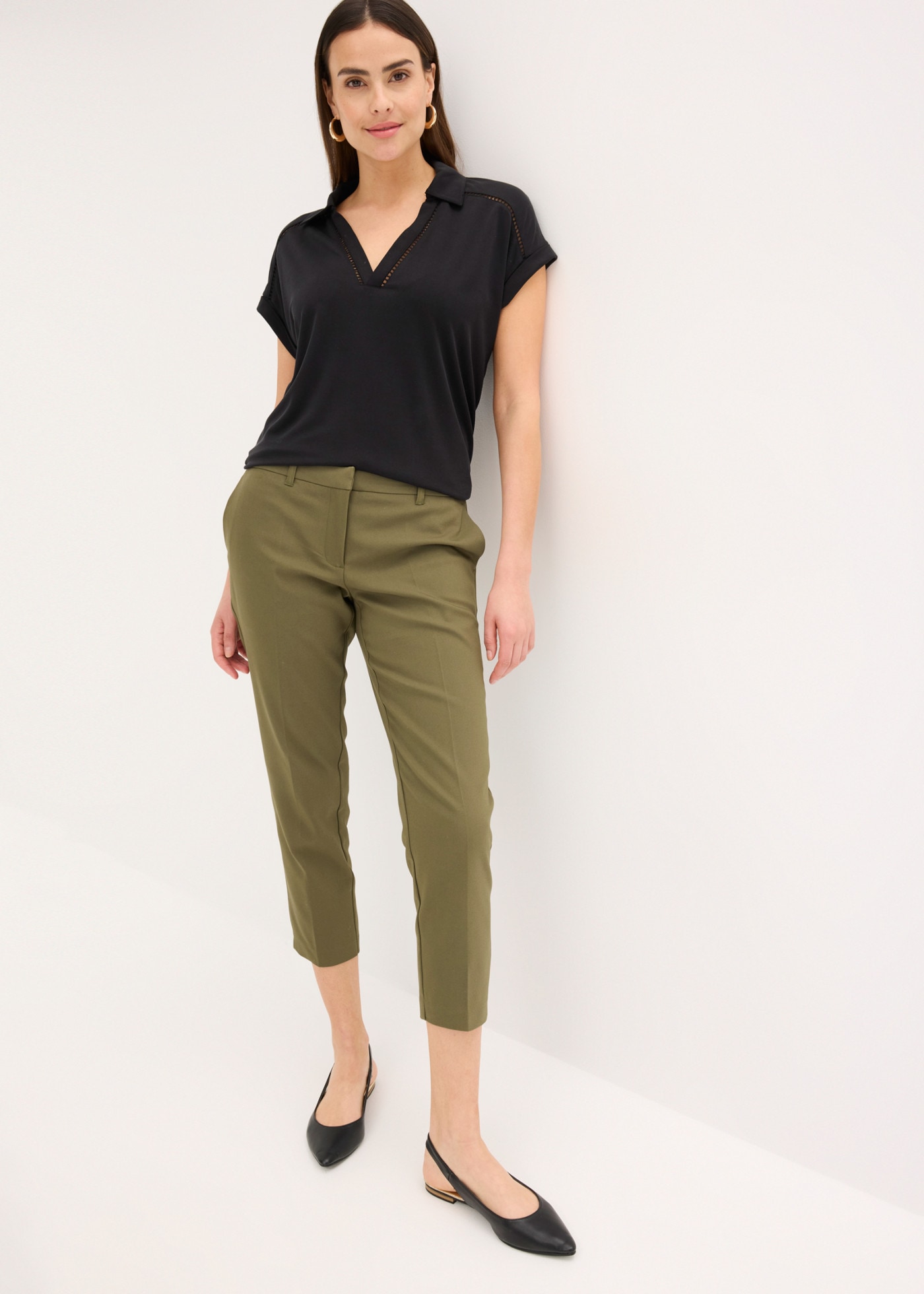 bonprix 7/8-Hose  elegante 7/8-Länge, feminin geschnitten, Regular Fit