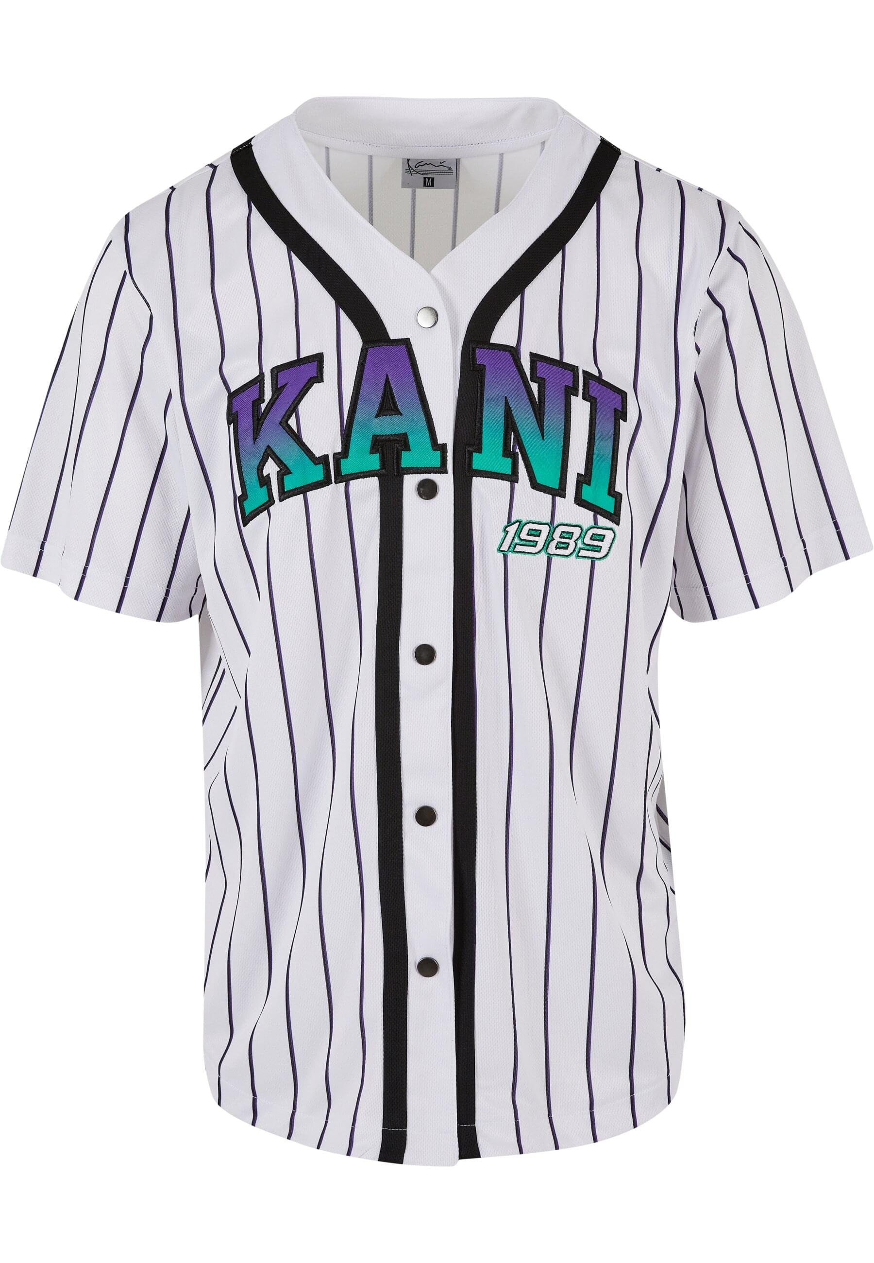 Karl Kani T-Shirt "Karl Kani Herren KM233-003-2 KK Serif Pinstripe Baseball günstig online kaufen