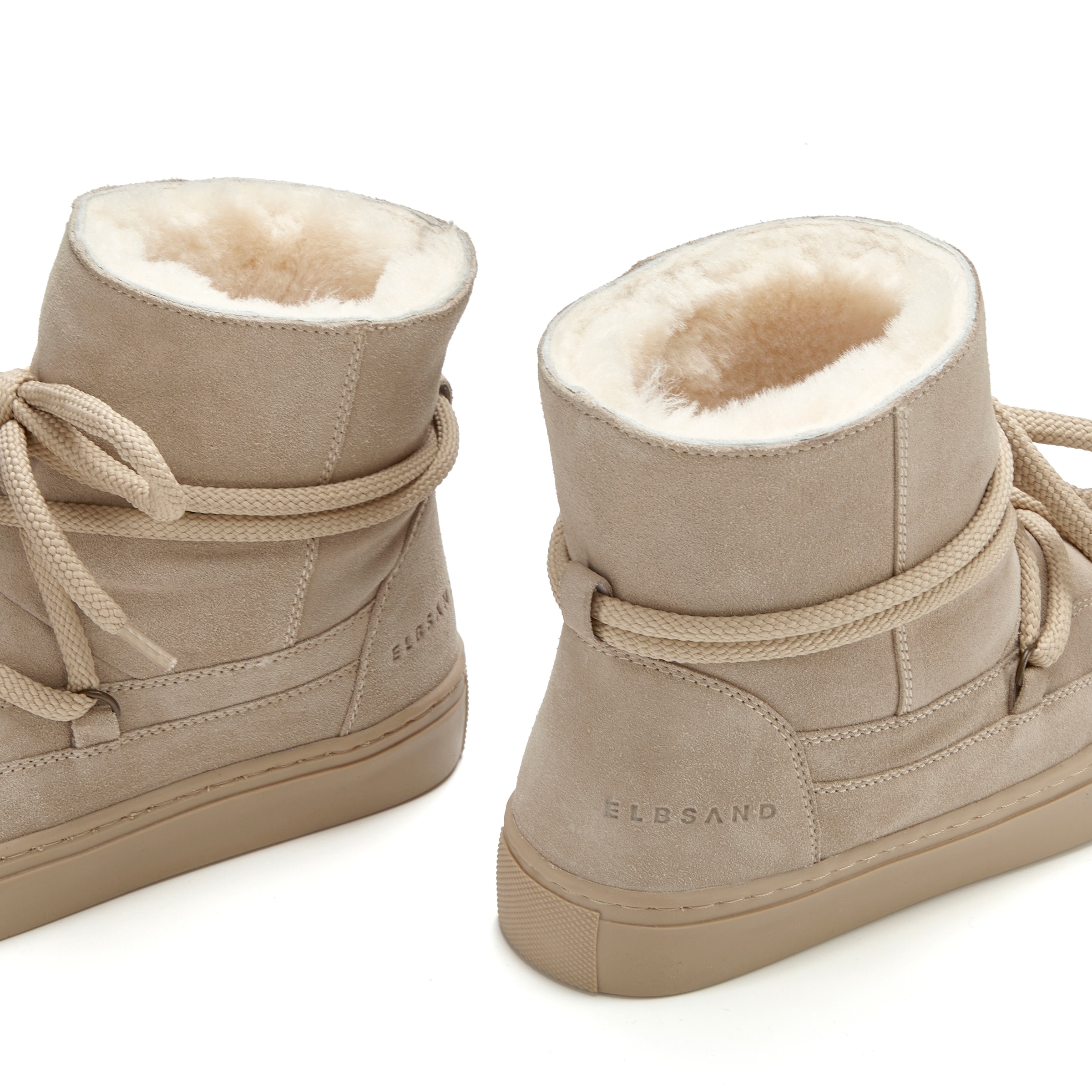 Elbsand Stiefelette »Boots, Winterstiefelette, Winterboots, Stiefel, Lederstiefelette«  Winterstiefel aus Leder mit kuscheligem Lammfell