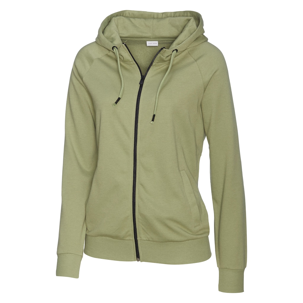 LASCANA Kapuzensweatjacke