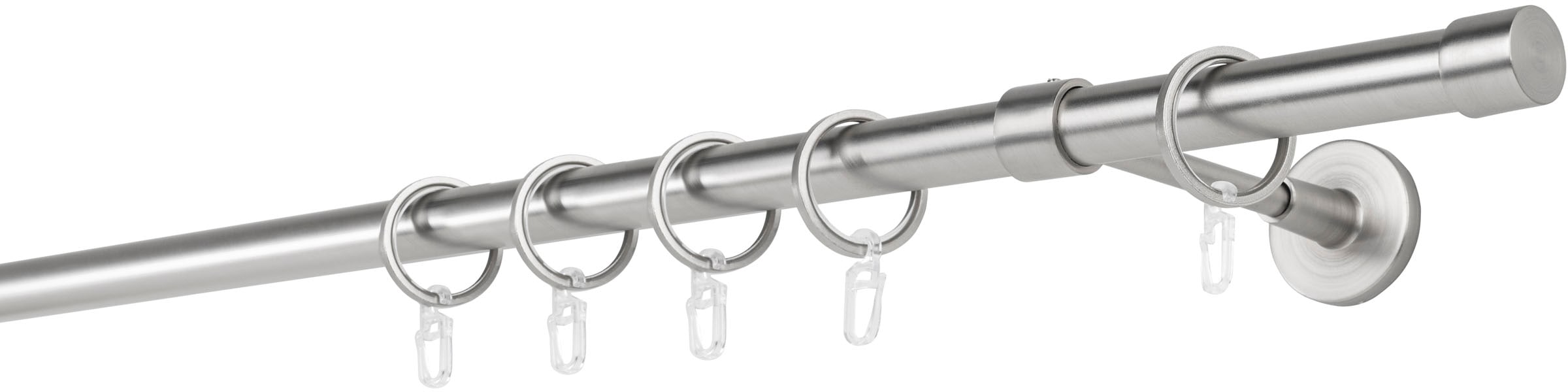 mydeco "20mm Cap Wandträger 14 cm" 1 läufig-läufig Fixmaß