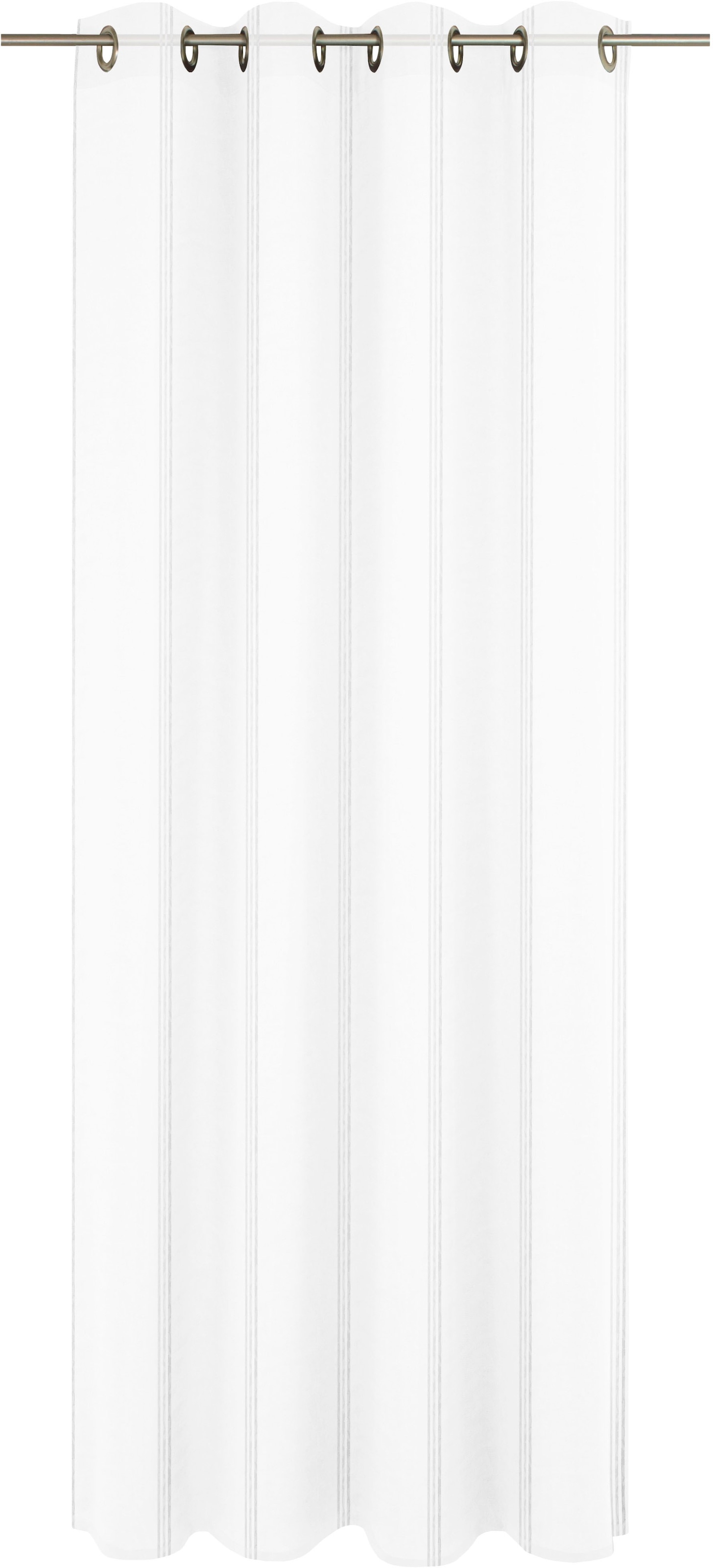 Wirth 1100000002199 "Chloé" Ösen 1 Stk. tlg. Fertigstore mit Ösen (Ø 4 cm) nach Maß