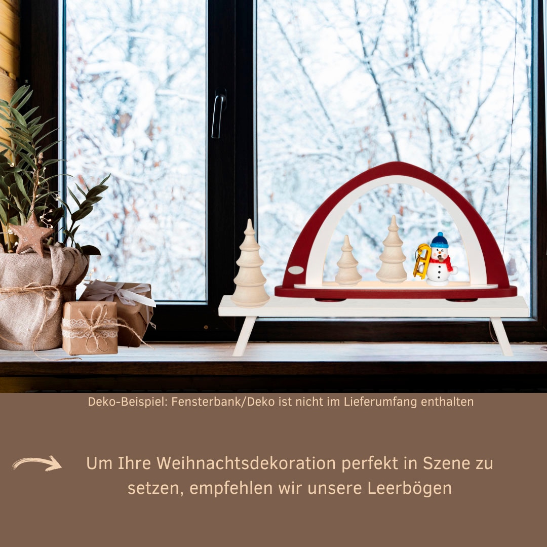 Weigla LED Schwibbogen »Weihnachtsdeko«, Leerbogen zum Selbstbestücken