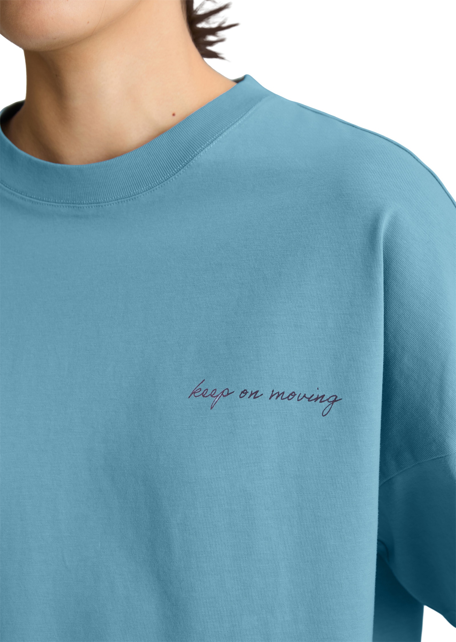 Marc O'Polo DENIM T-Shirt »aus Heavy Jersey«