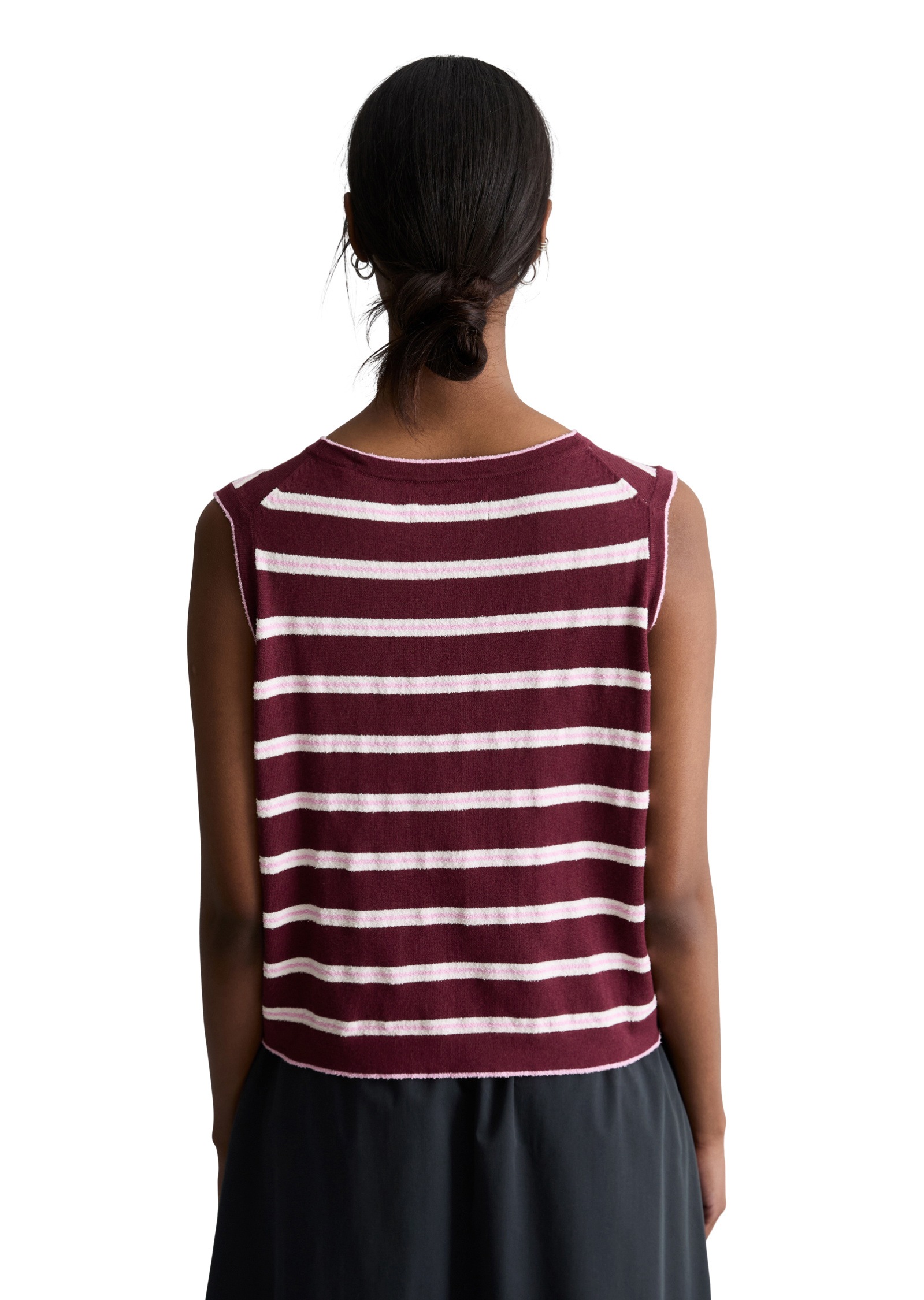 Thumbnail - Marc OPolo DENIM Kurzarmpullover "aus Organic-Cotton-Modal-Mix"