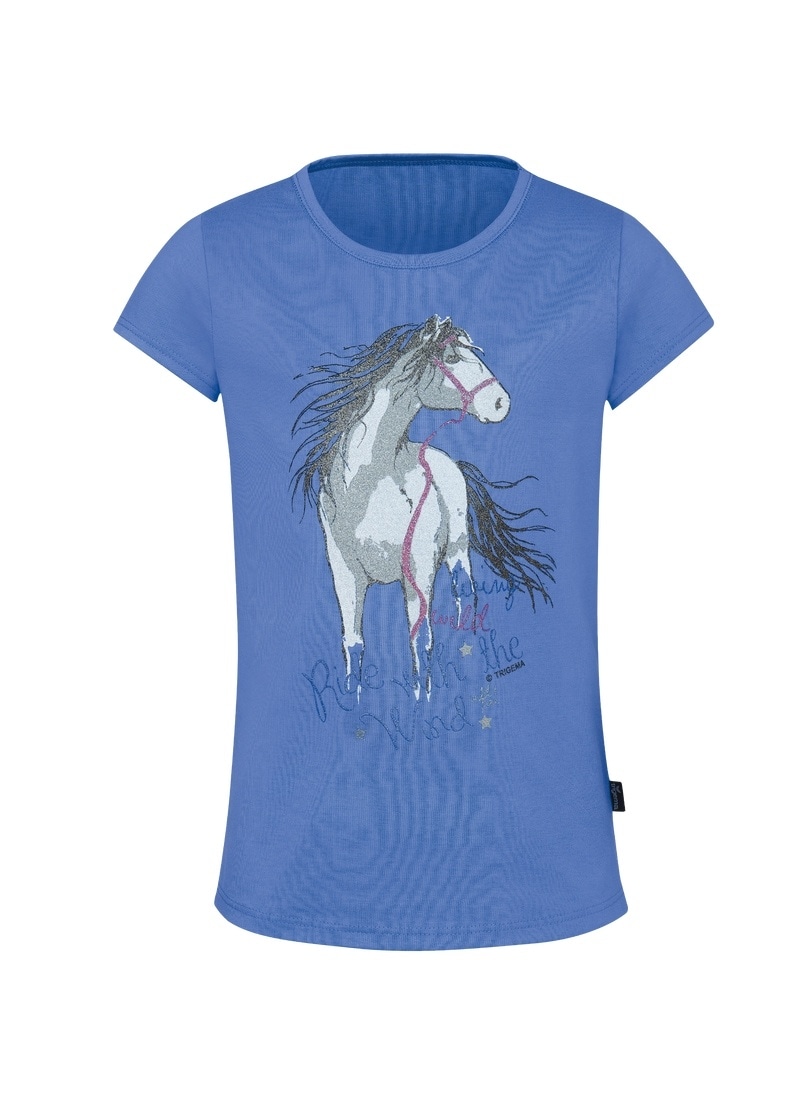 Trigema T-Shirt »TRIGEMA T-Shirt für ▷ mit BAUR Pferd« 