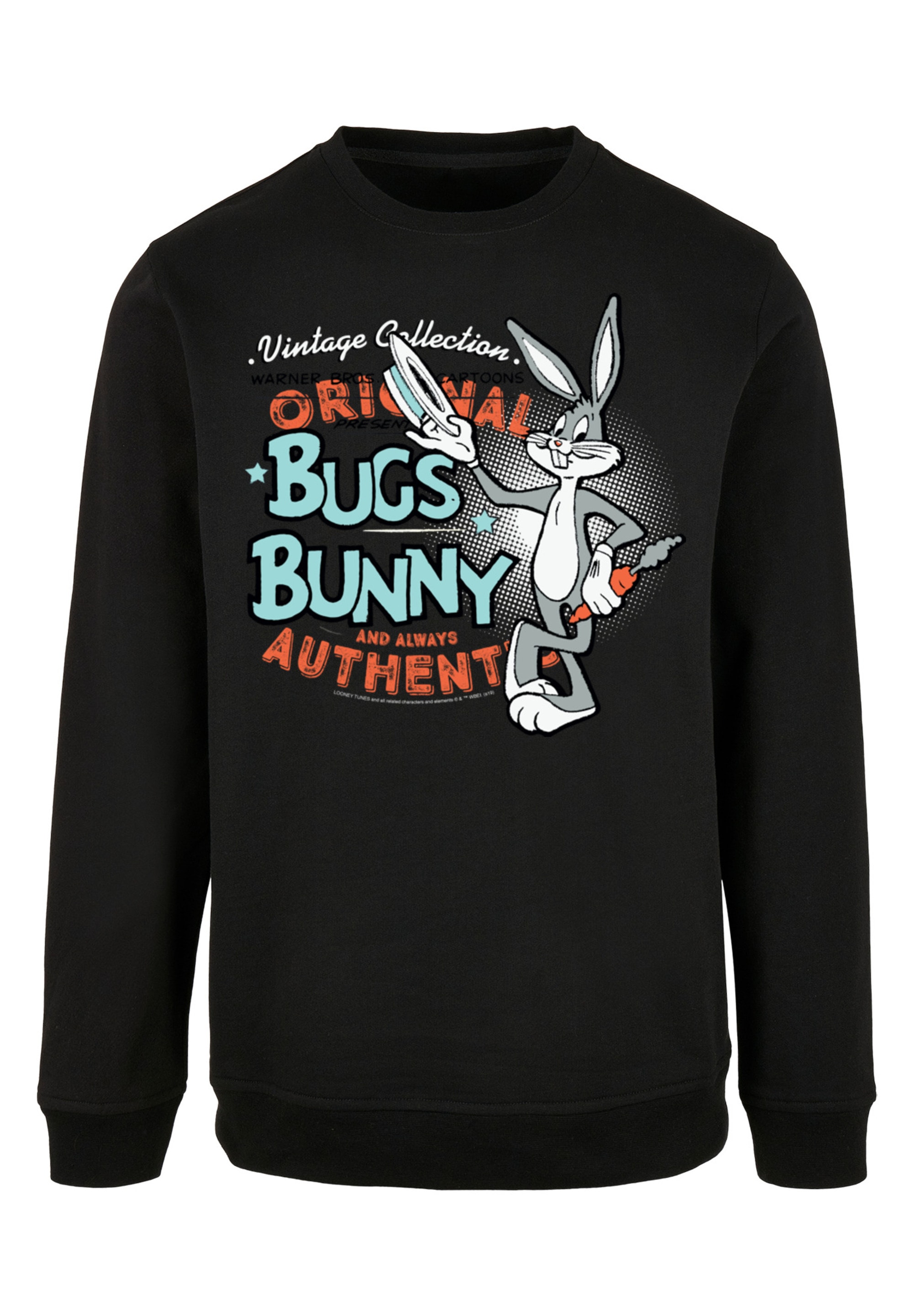 F4NT4STIC Kapuzenpullover »Looney Tunes Vintage Bugs Bunny«, Print