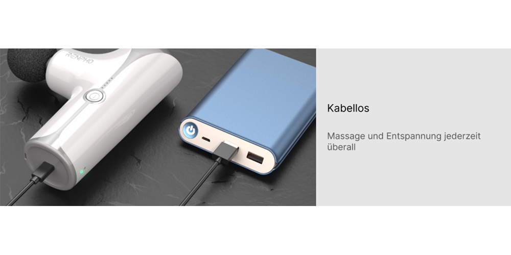 Renpho Massagepistole »Renpho Mini Massage Gun GM173«, Ideal für Menschen, die viel unterwegs sind