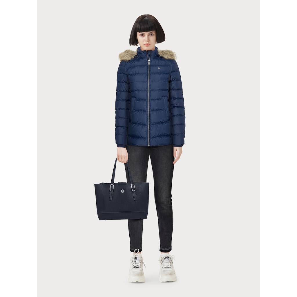 Tommy Jeans Daunenjacke »TJW BASIC HOODED JACKET«, mit Kapuze