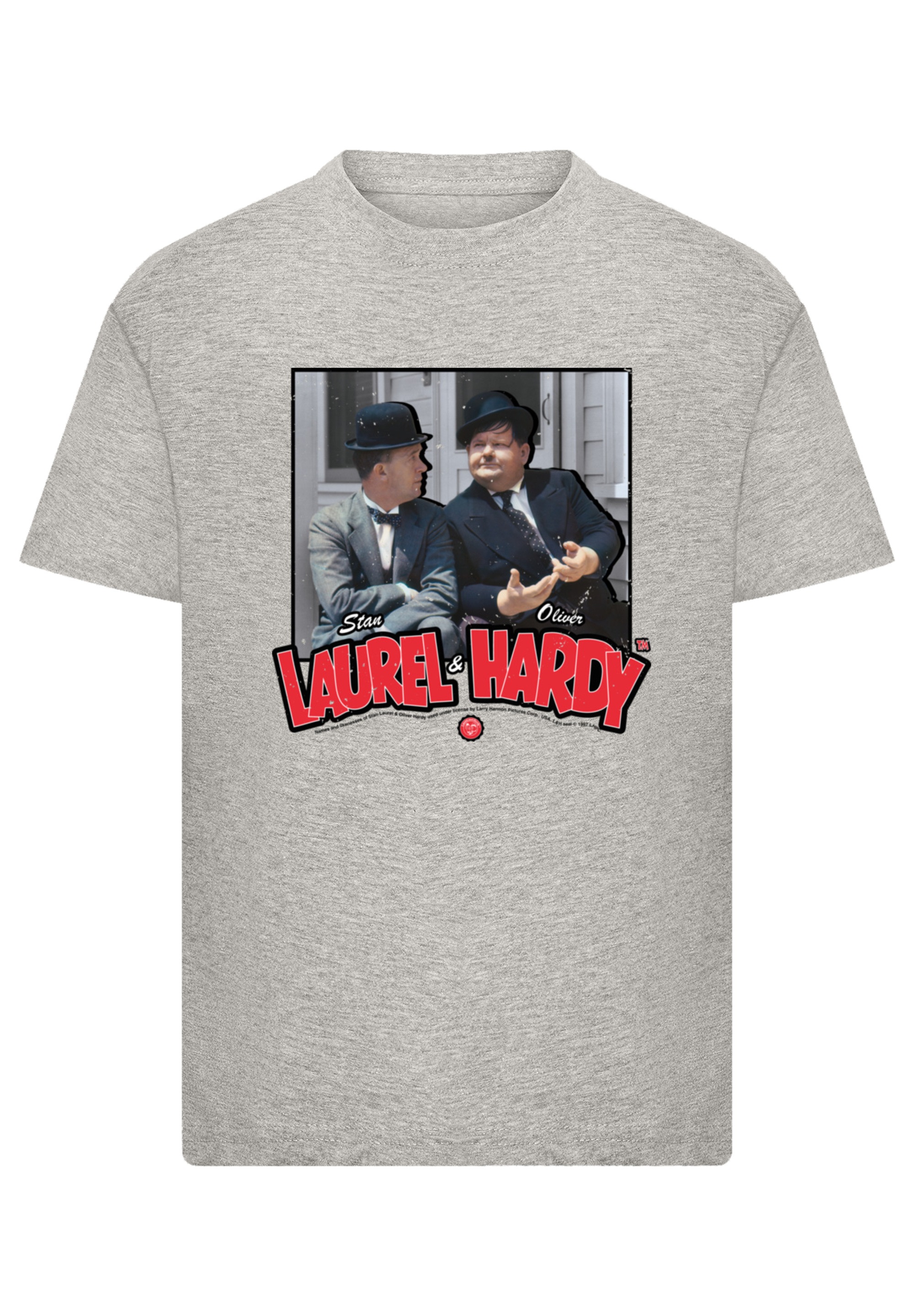 F4NT4STIC T-Shirt »Stan Laurel & Oliver Hardy Comedy Duo« Premium Qualität