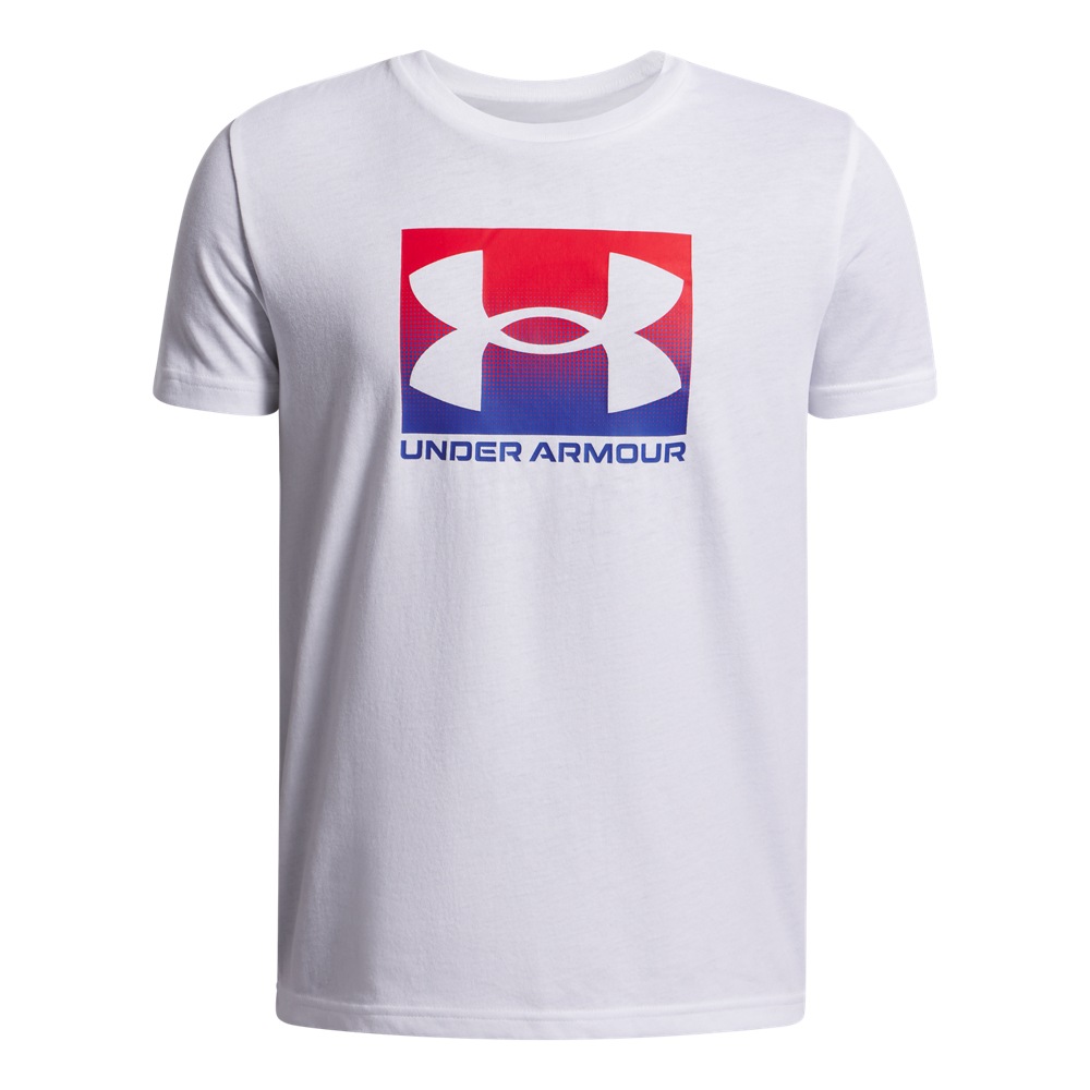 Under Armour T-Shirt "Ua B Boxed Sports Update Ss" Sportlicher Stil, Für Sportmode, Aus Baumwolle Und Polyester