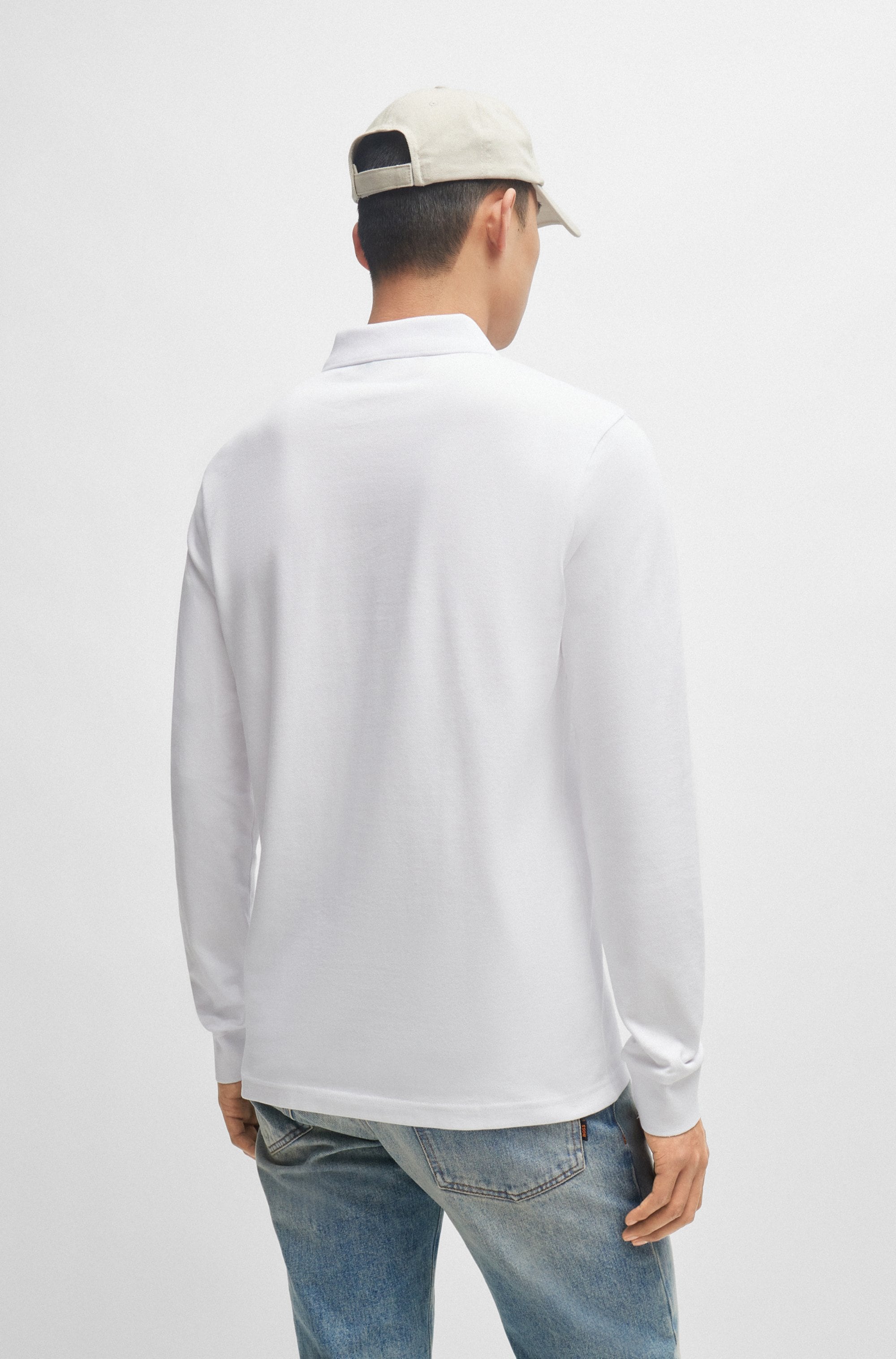 BOSS ORANGE Poloshirt »Passerby«, mit BOSS-Logobadge